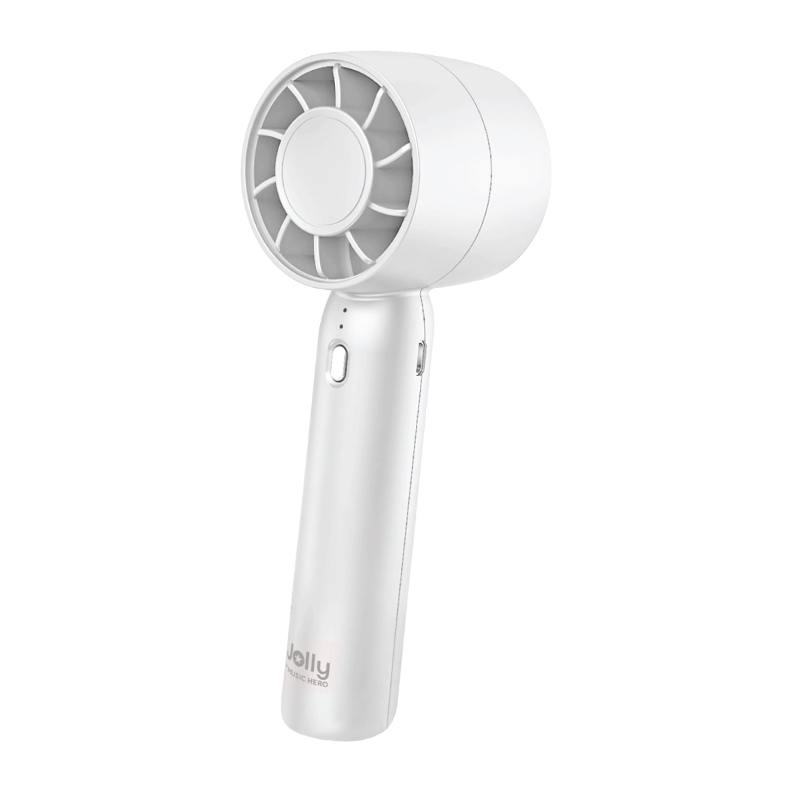 Mini tragbarer wiederaufladbarer Ventilator Mini Breeze mit 3 Geschwindigkeiten und Tischständer