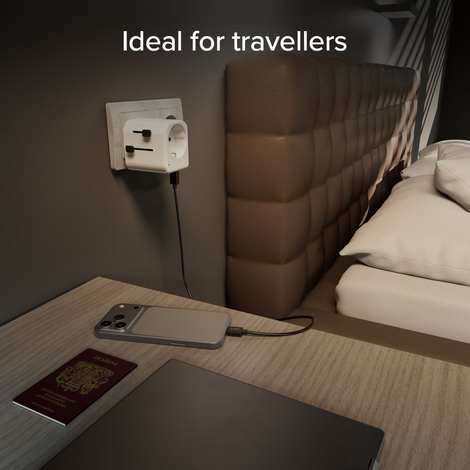 Adattatore universale da viaggio 2500W con spine internazionali