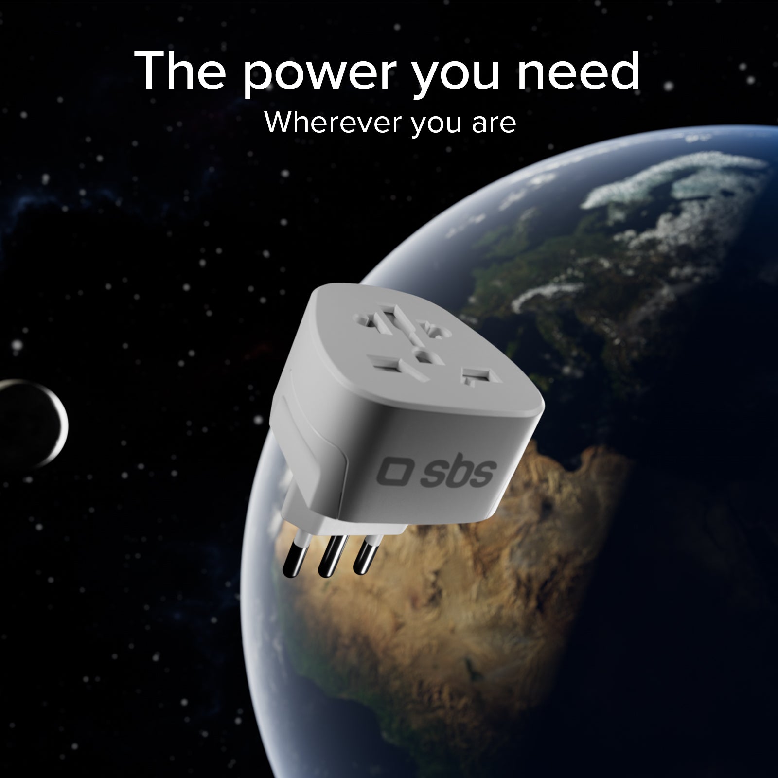 Adaptateur de voyage universel Type C – Fiche italienne