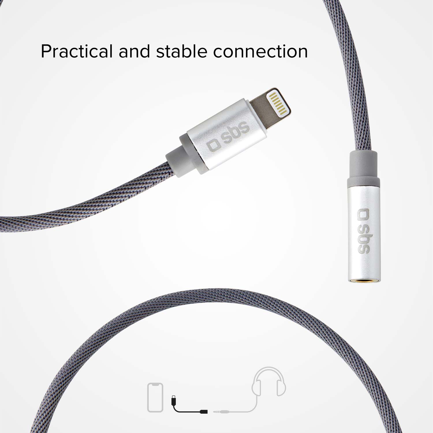 Adapter Lightning-Stecker – Klinkenbuchse