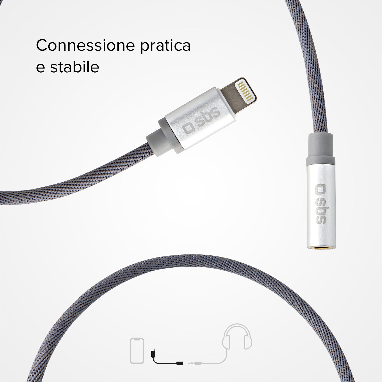 Adapter Lightning-Stecker – Klinkenbuchse