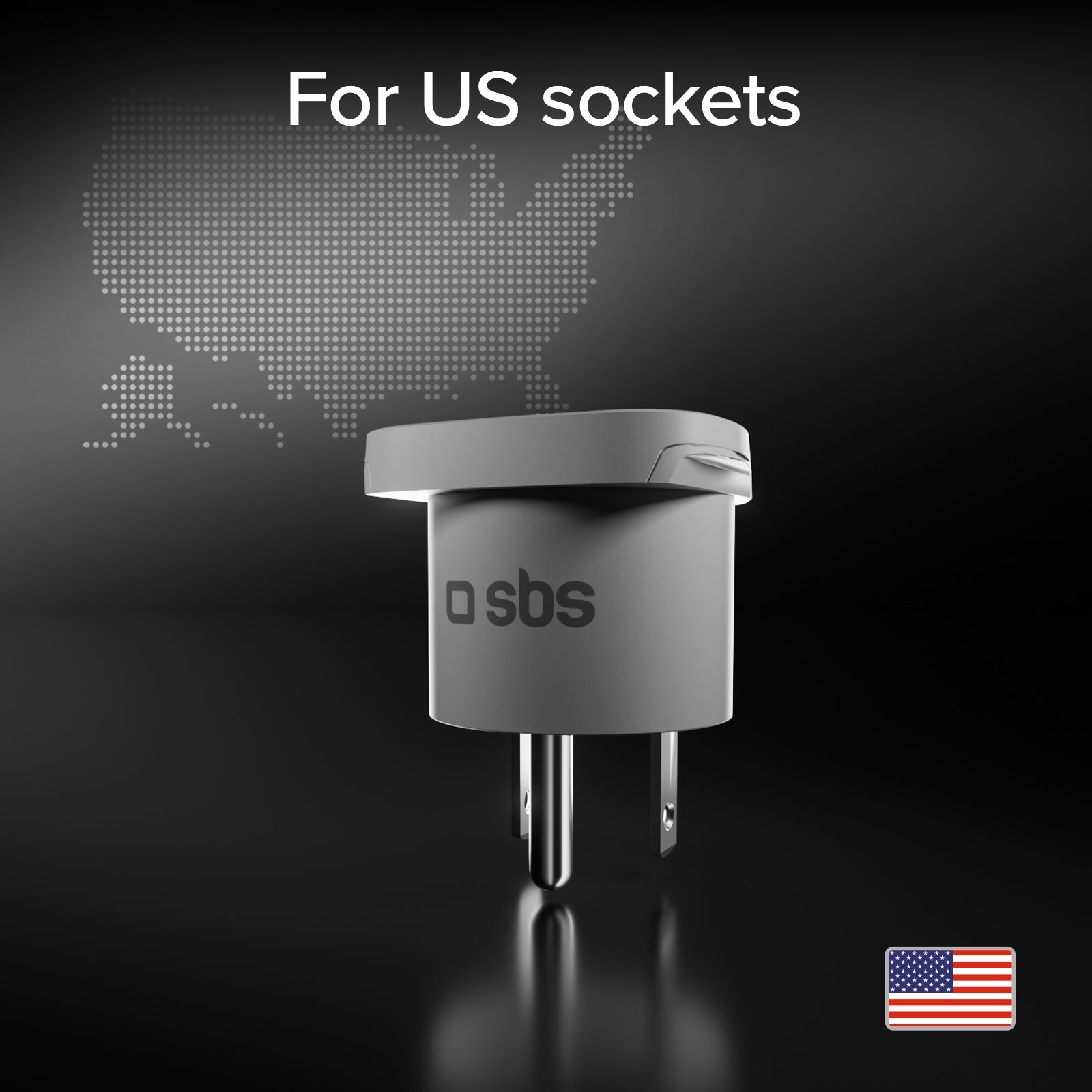 Type B Universal Travel Adapter - American Plug