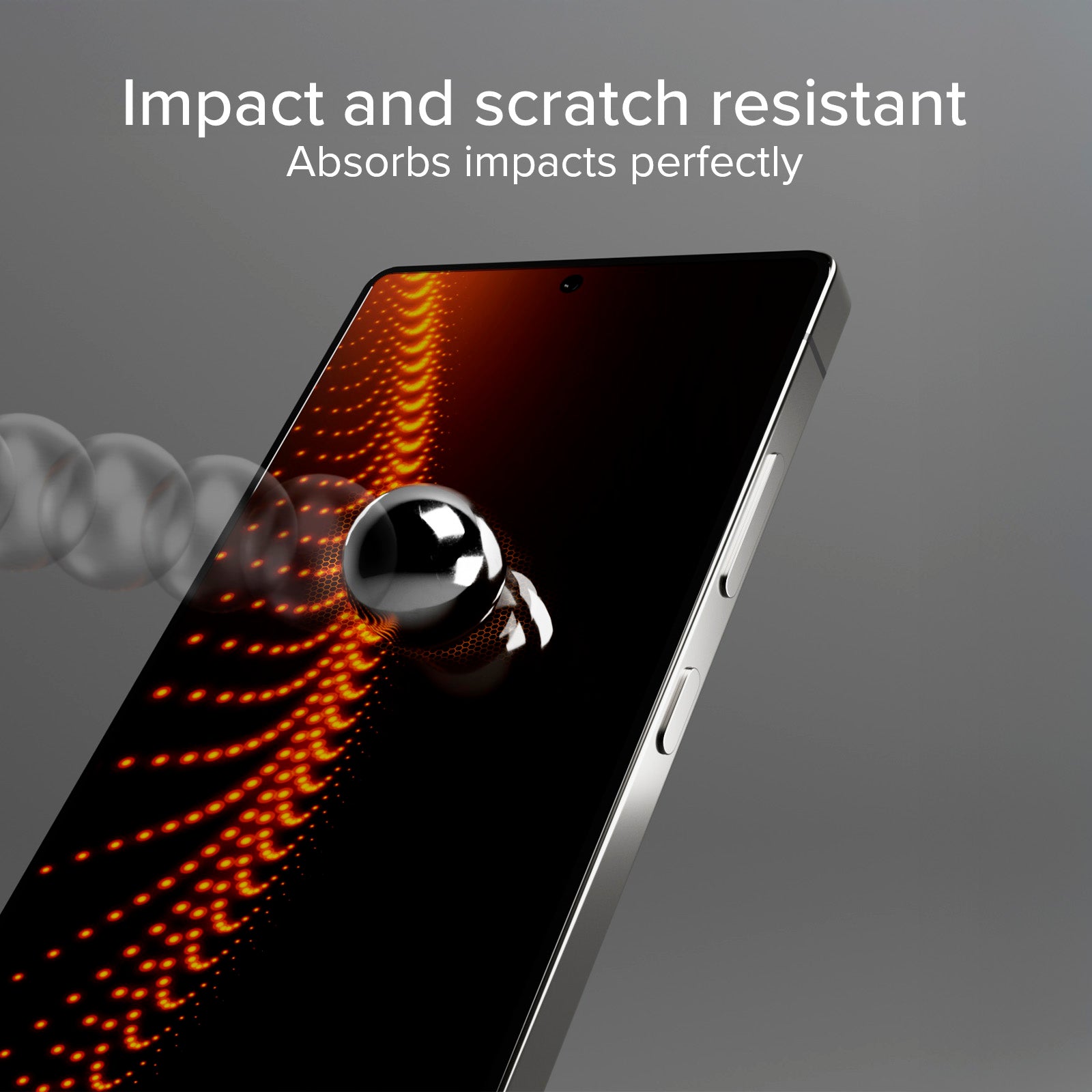Vetrino ultraresistente per Samsung S25/S24 con tecnologia D3O con applicatore