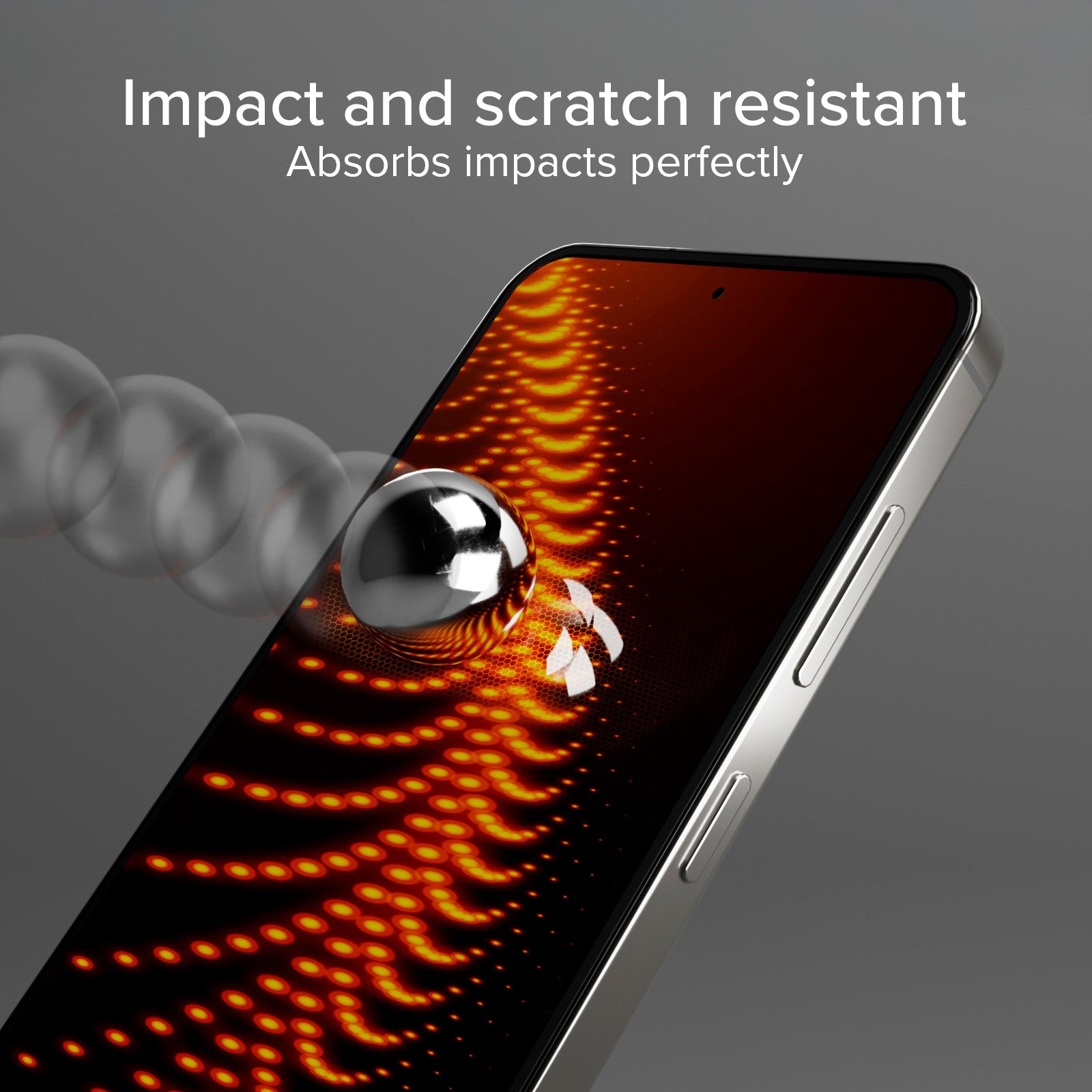 Vetrino ultraresistente per Samsung S26+ con tecnologia D3O con applicatore