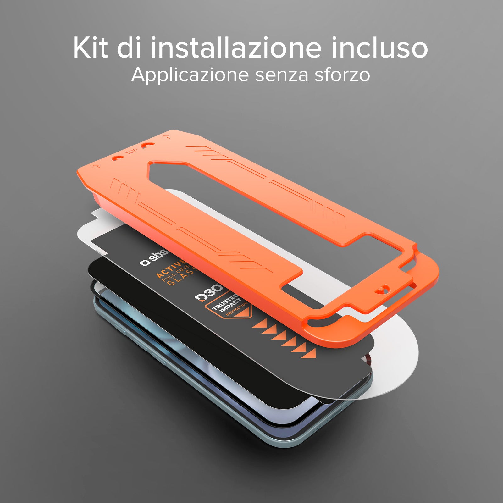Vetrino ultraresistente per Samsung S26+ con tecnologia D3O con applicatore