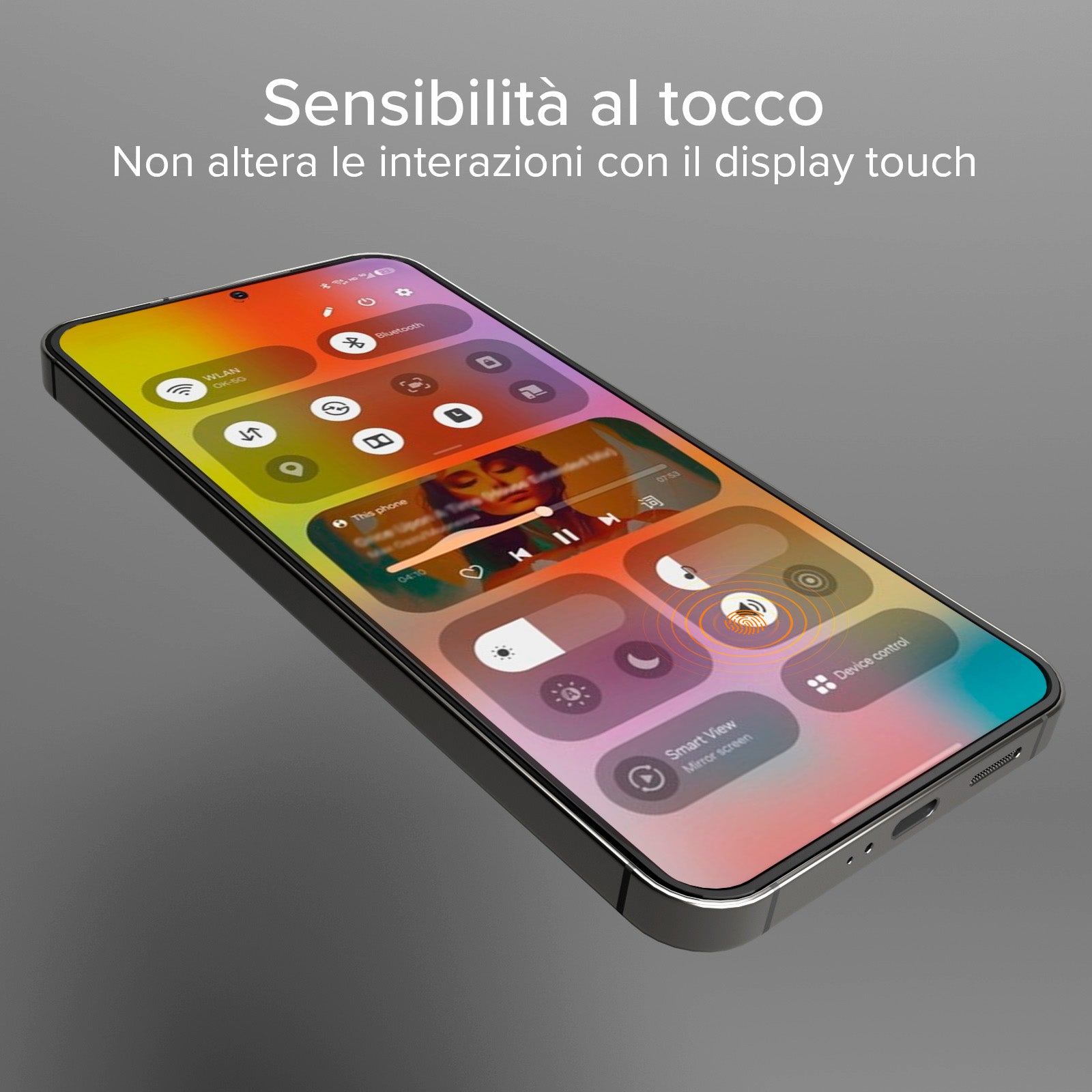 Vetrino ultraresistente per Samsung S26+ con tecnologia D3O con applicatore