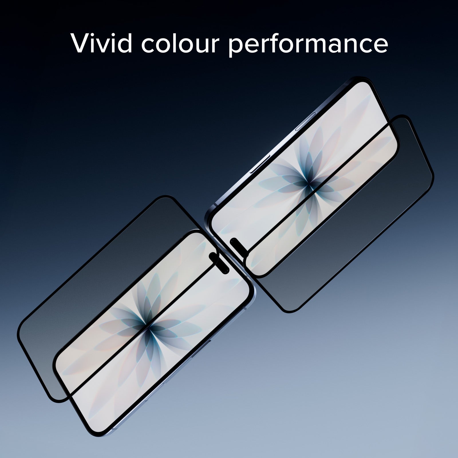 Full Cover Schutzglas Anti-Blaulicht mit Eyesafe® CPF60 Technologie für iPhone 17/16 Pro