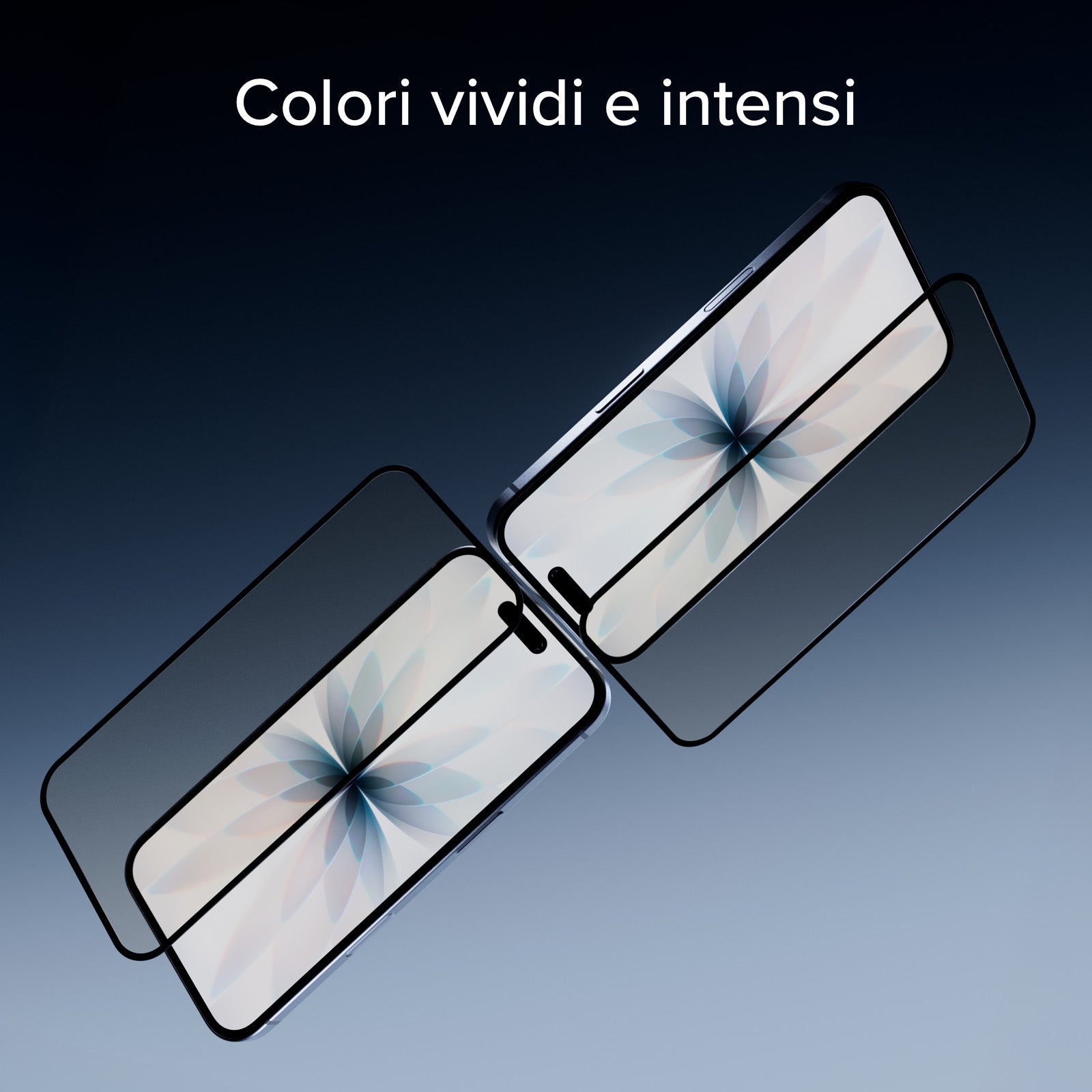Full Cover Schutzglas Anti-Blaulicht mit Eyesafe® CPF60 Technologie für iPhone 17/16 Pro