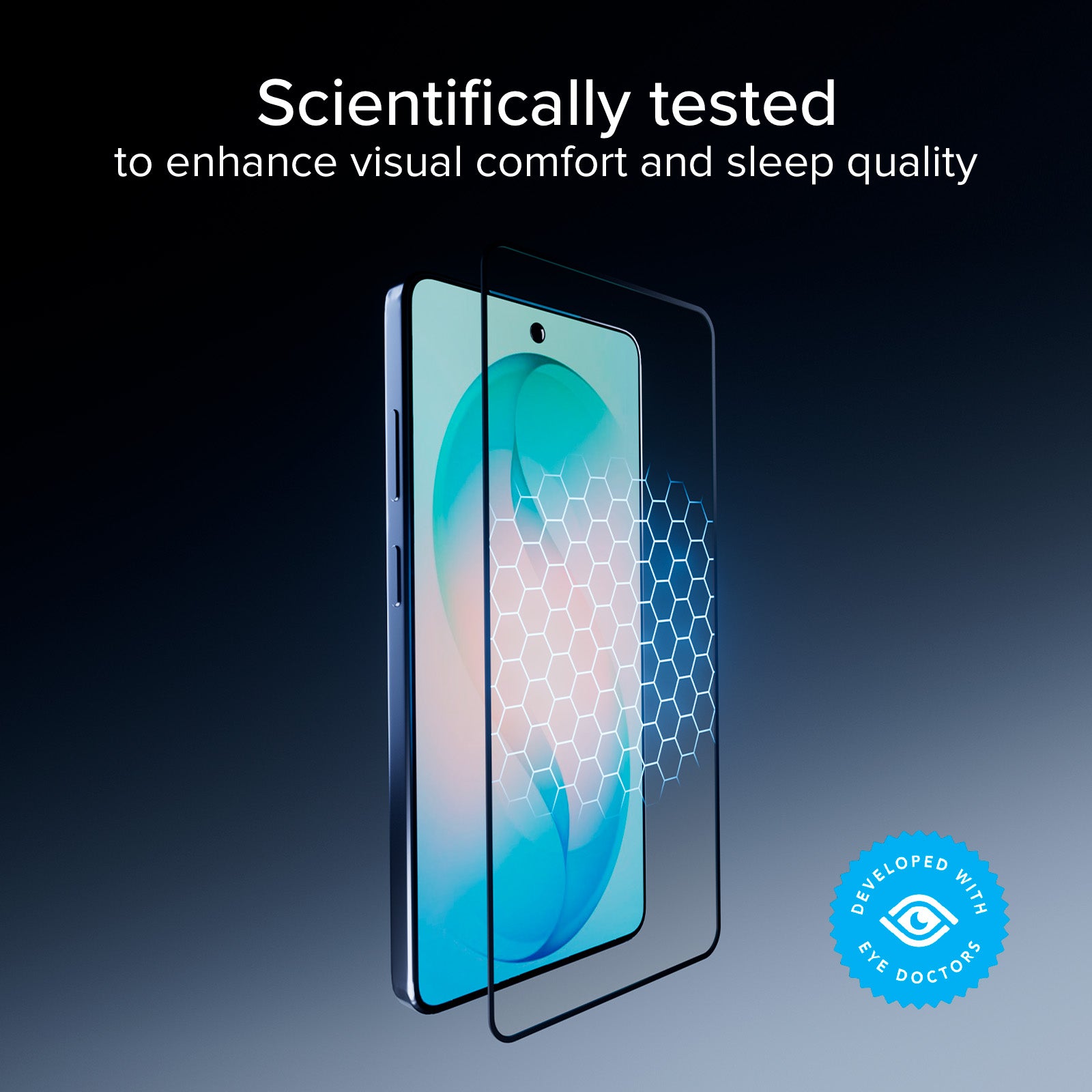 Vetro anti‑luce blu Eyesafe CPF60 per Samsung S26 Ultra