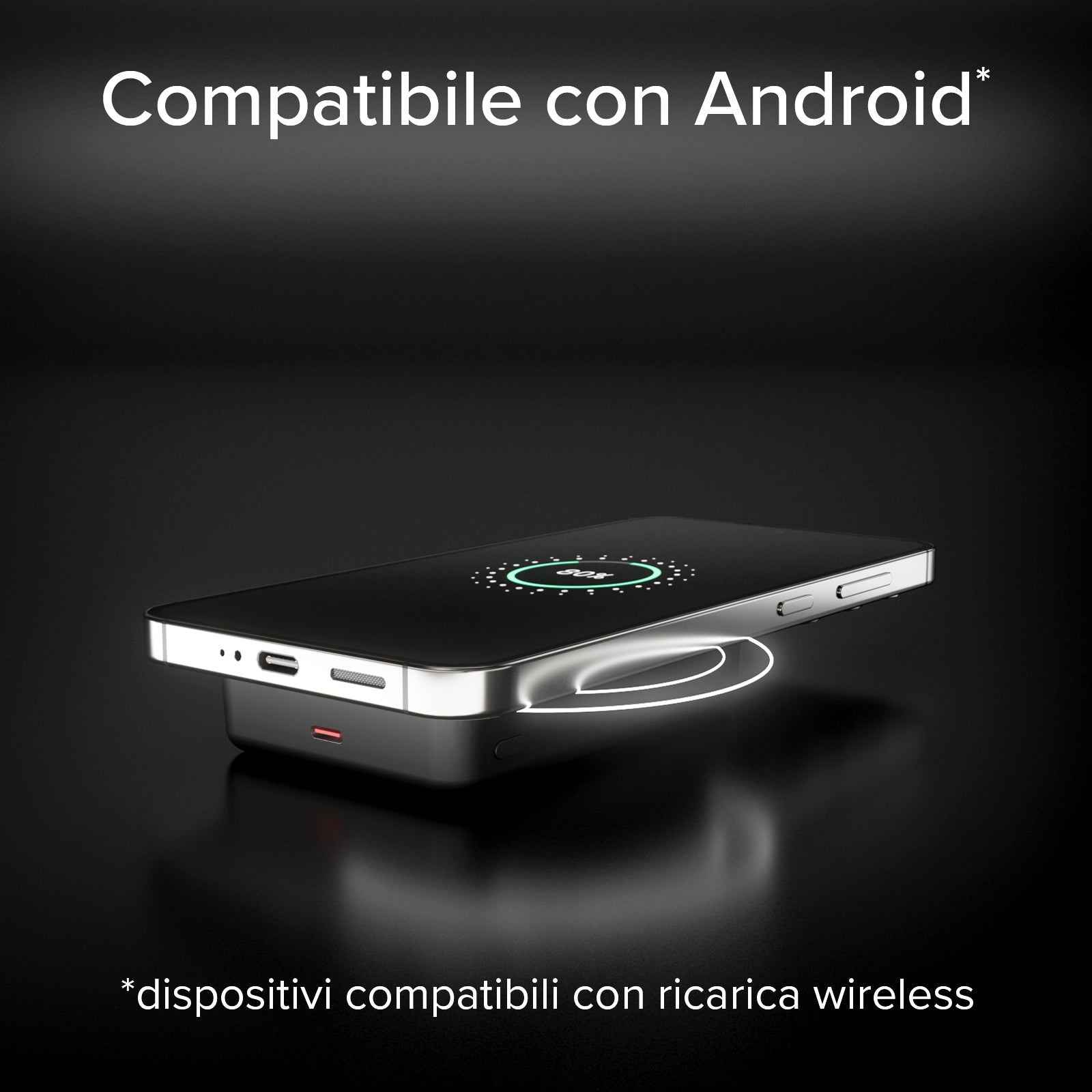 Power Bank Wireless Qi2 10.000 mAh con USB-C