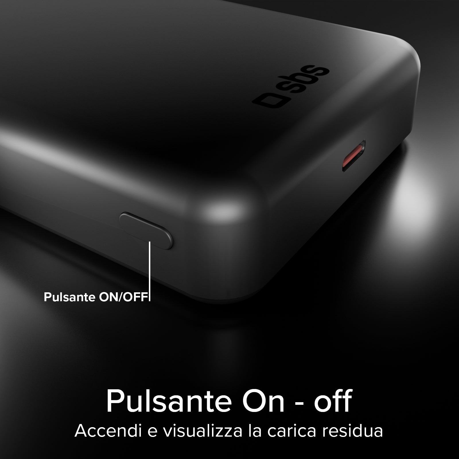 Power Bank Wireless Qi2 10.000 mAh con USB-C