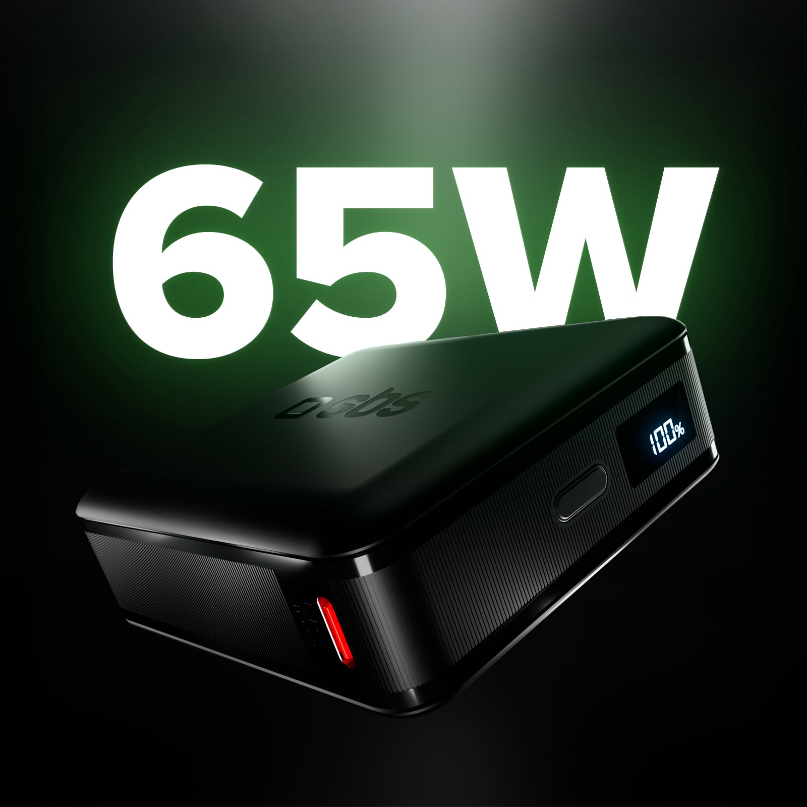 Power bank da 20.000 mAh con display LCD e ricarica per laptop da 65 W