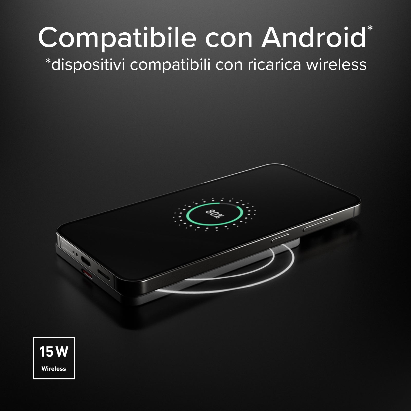 Batterie externe magnétique extra-fin 3000mAh