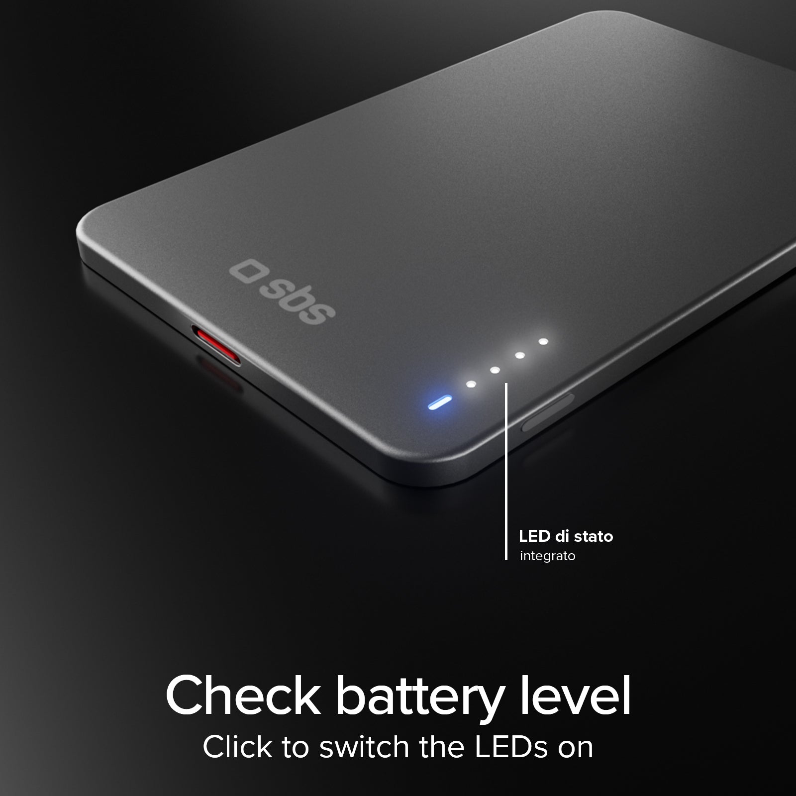 Batterie externe magnétique extra-fin 3000mAh