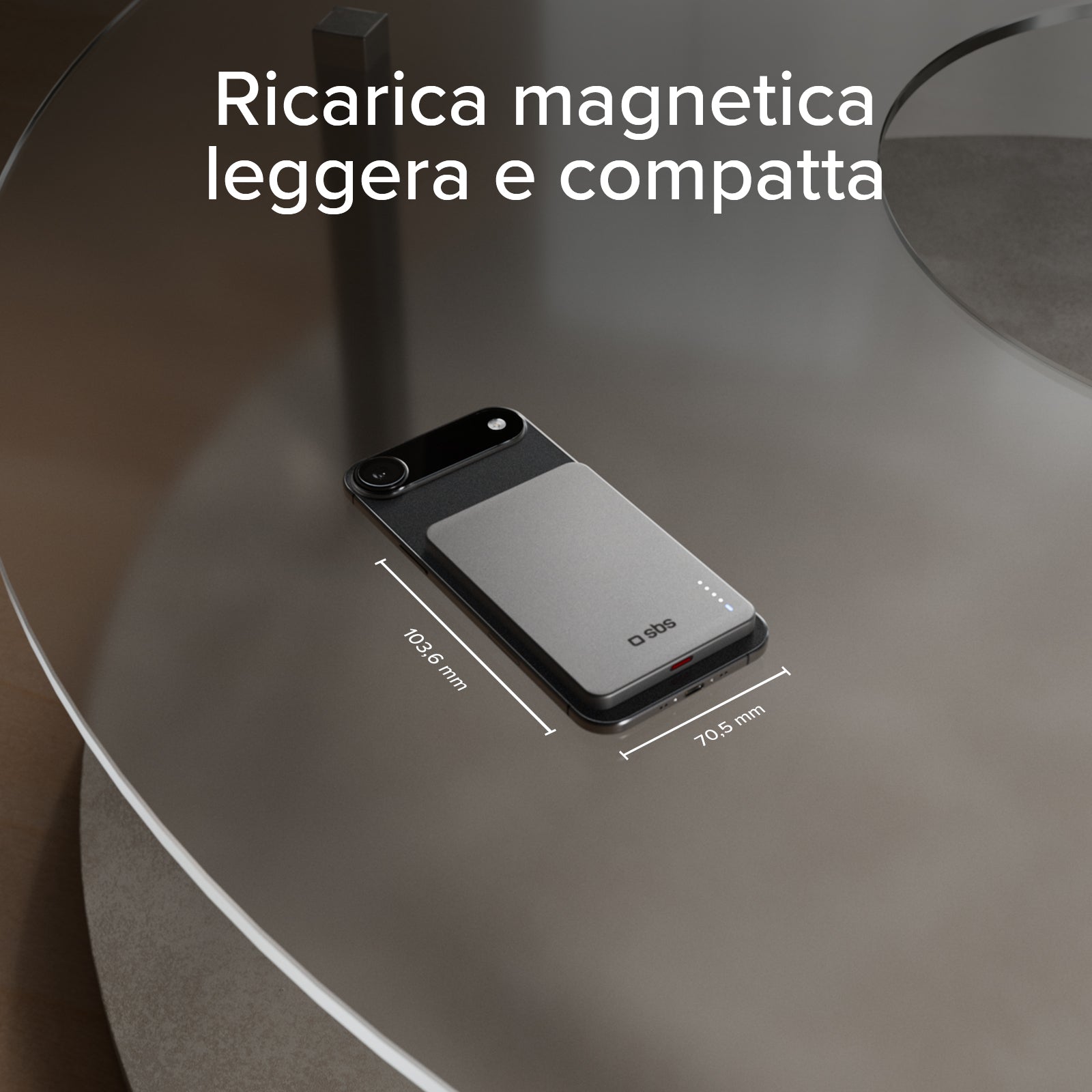 Batterie externe magnétique extra-fin 3000mAh