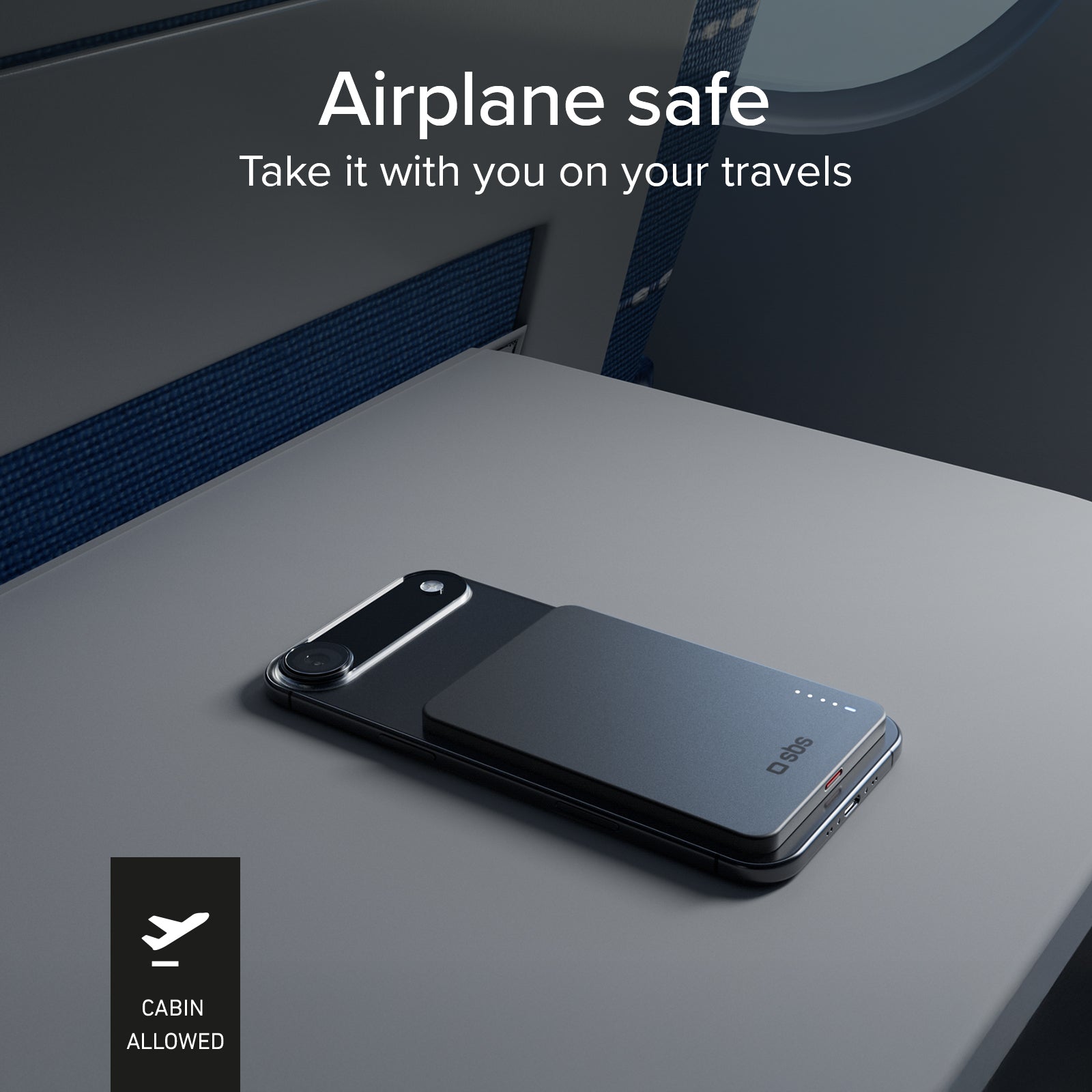 Batterie externe magnétique extra-fin 3000mAh