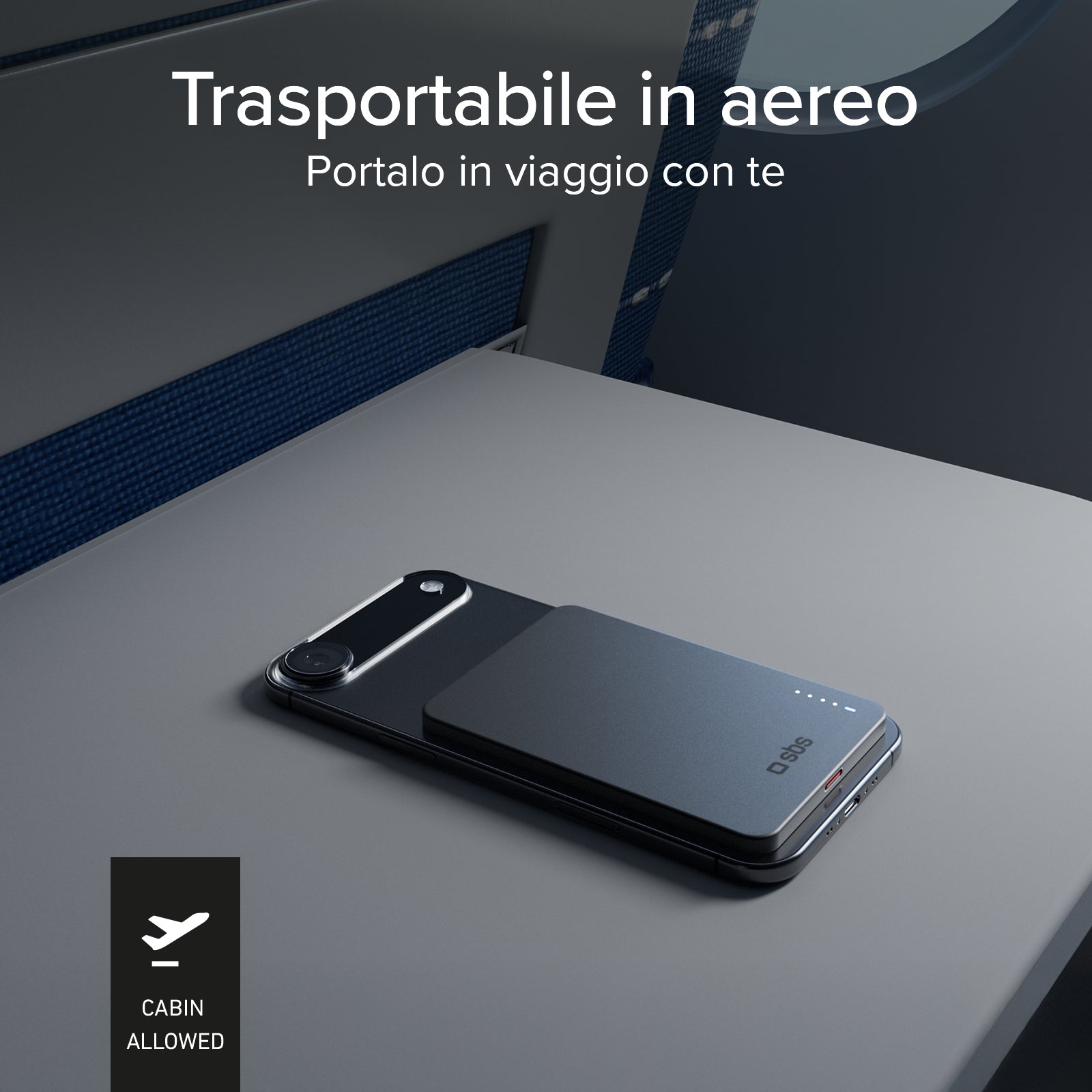 Batterie externe magnétique extra-fin 3000mAh