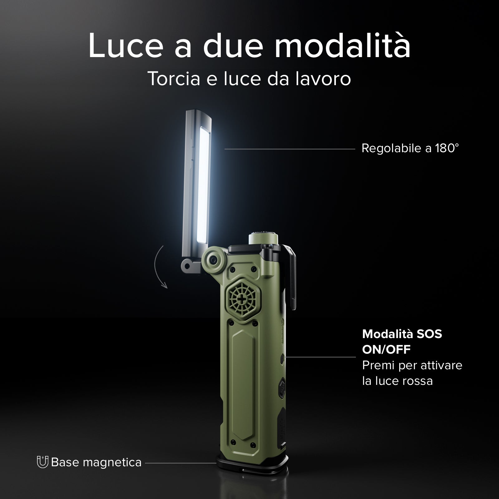 Power Bank 3000mAh multifunzione con kit di equipaggiamento SOS