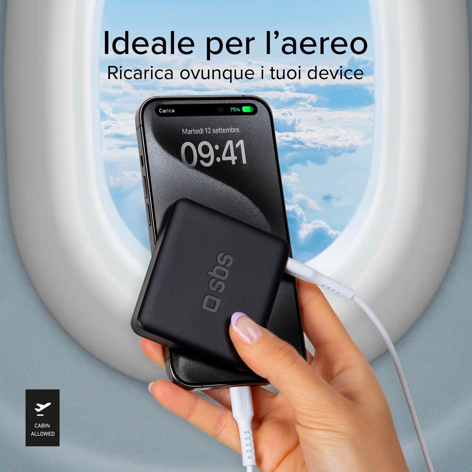 5000-mAh-Powerbank von hoher Dichte