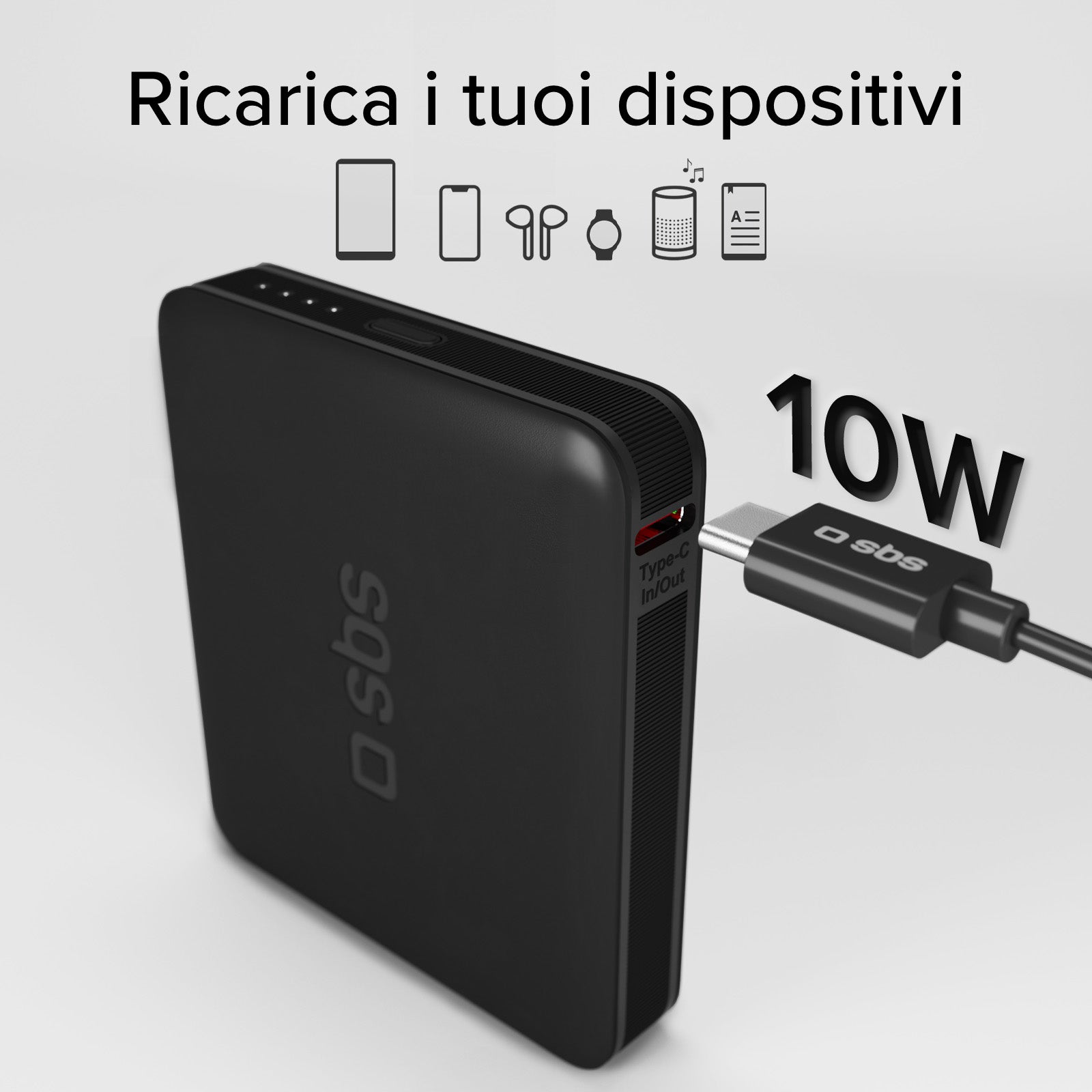 5000-mAh-Powerbank von hoher Dichte