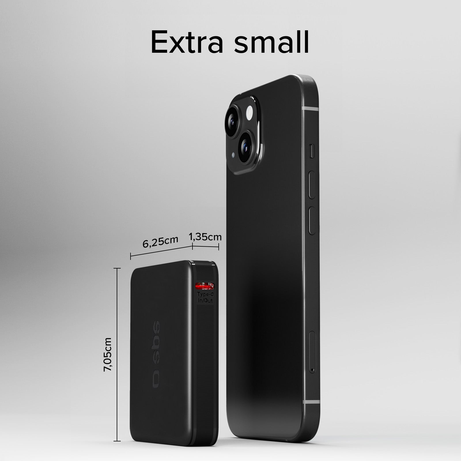 5000-mAh-Powerbank von hoher Dichte