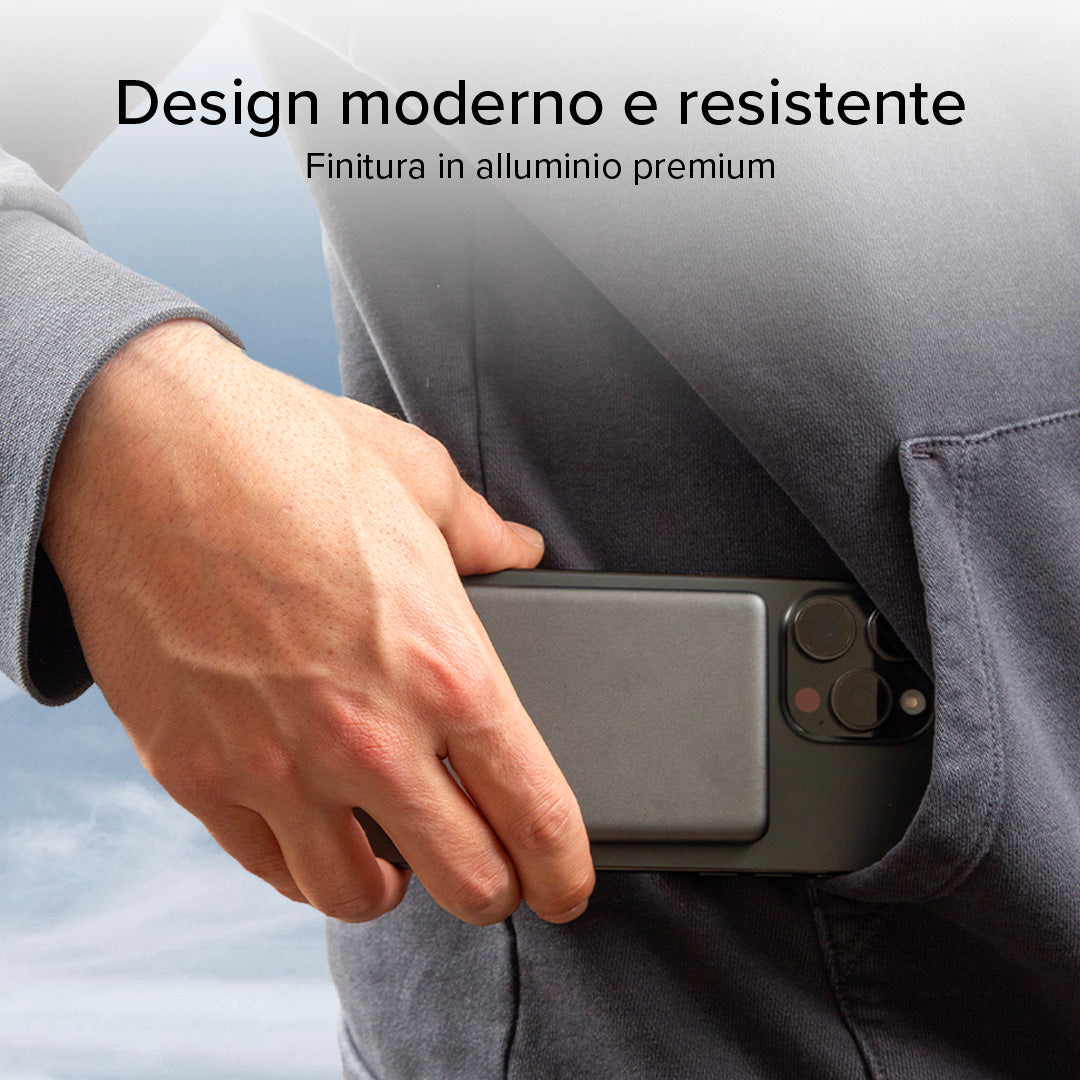Power bank 5000 mAh compatible con MagSafe