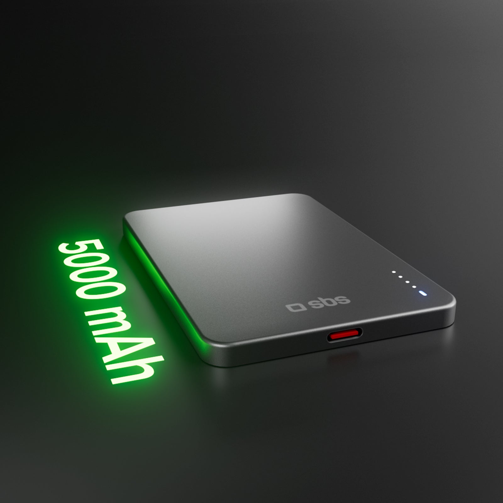 PowerBank magnetico extra-slim 5000mAh