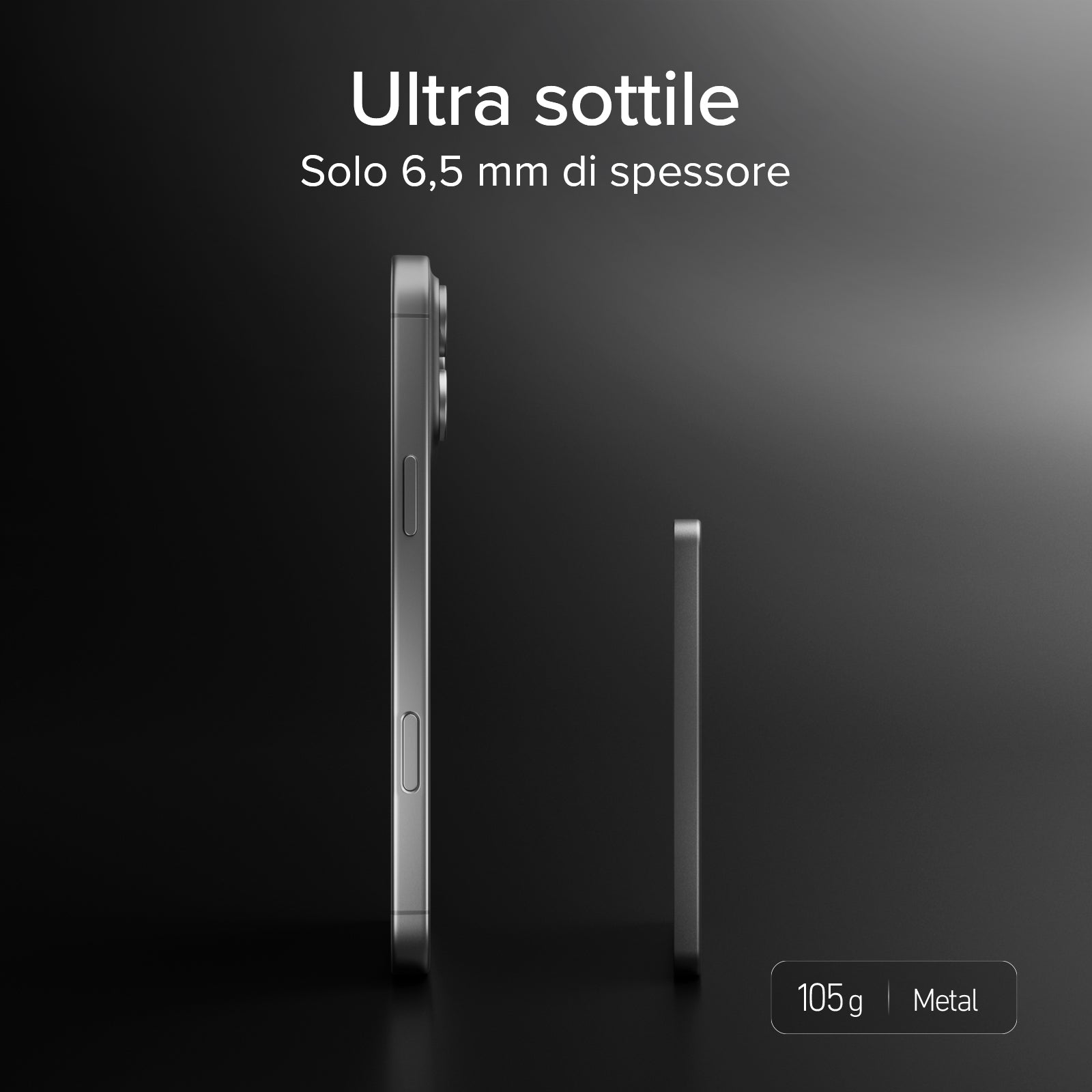 PowerBank magnetico extra-slim 5000mAh