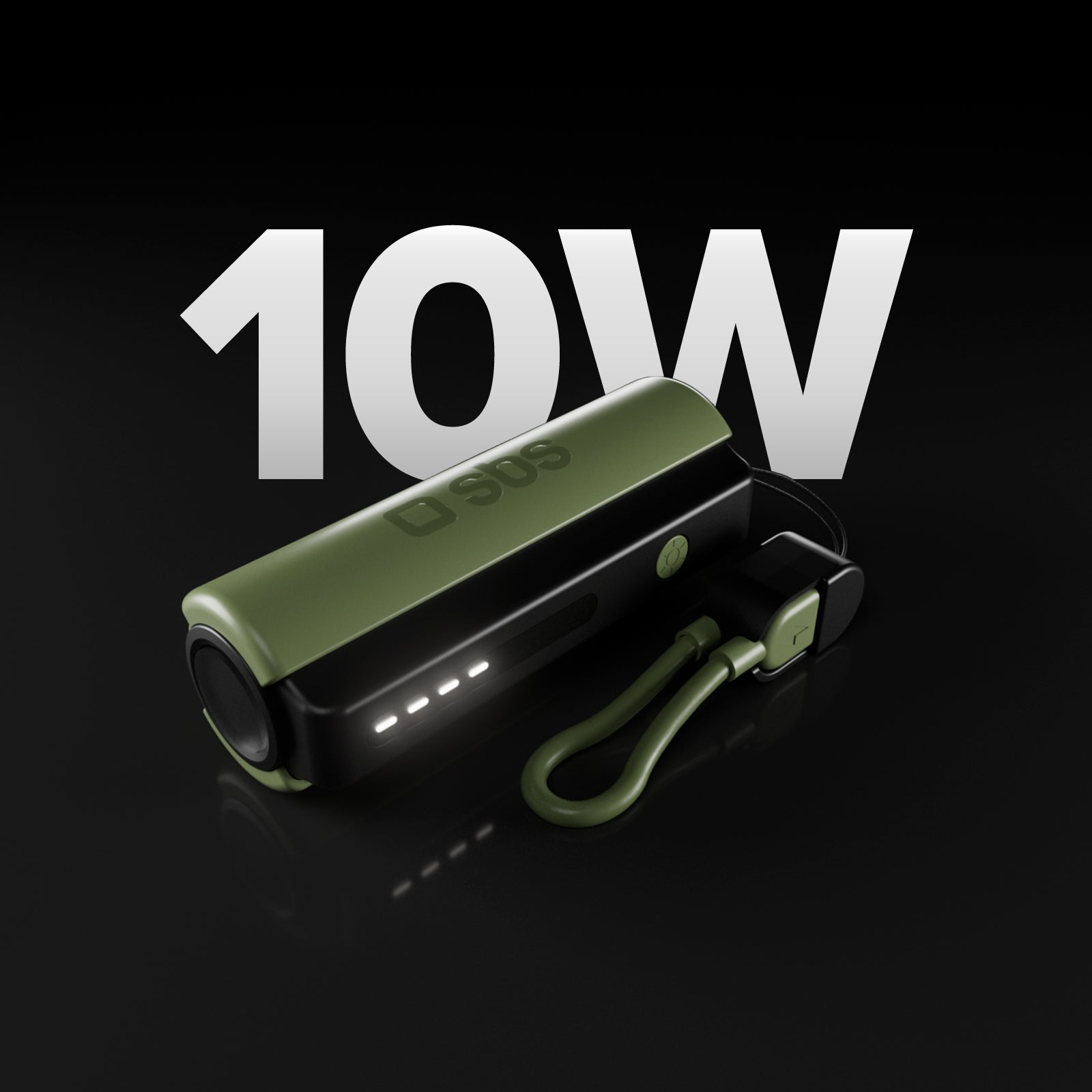  Batterie externe 5000 mAh avec torche LED et USB‑C 10W