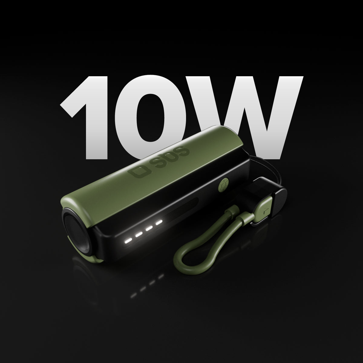  Batterie externe 5000 mAh avec torche LED et USB‑C 10W