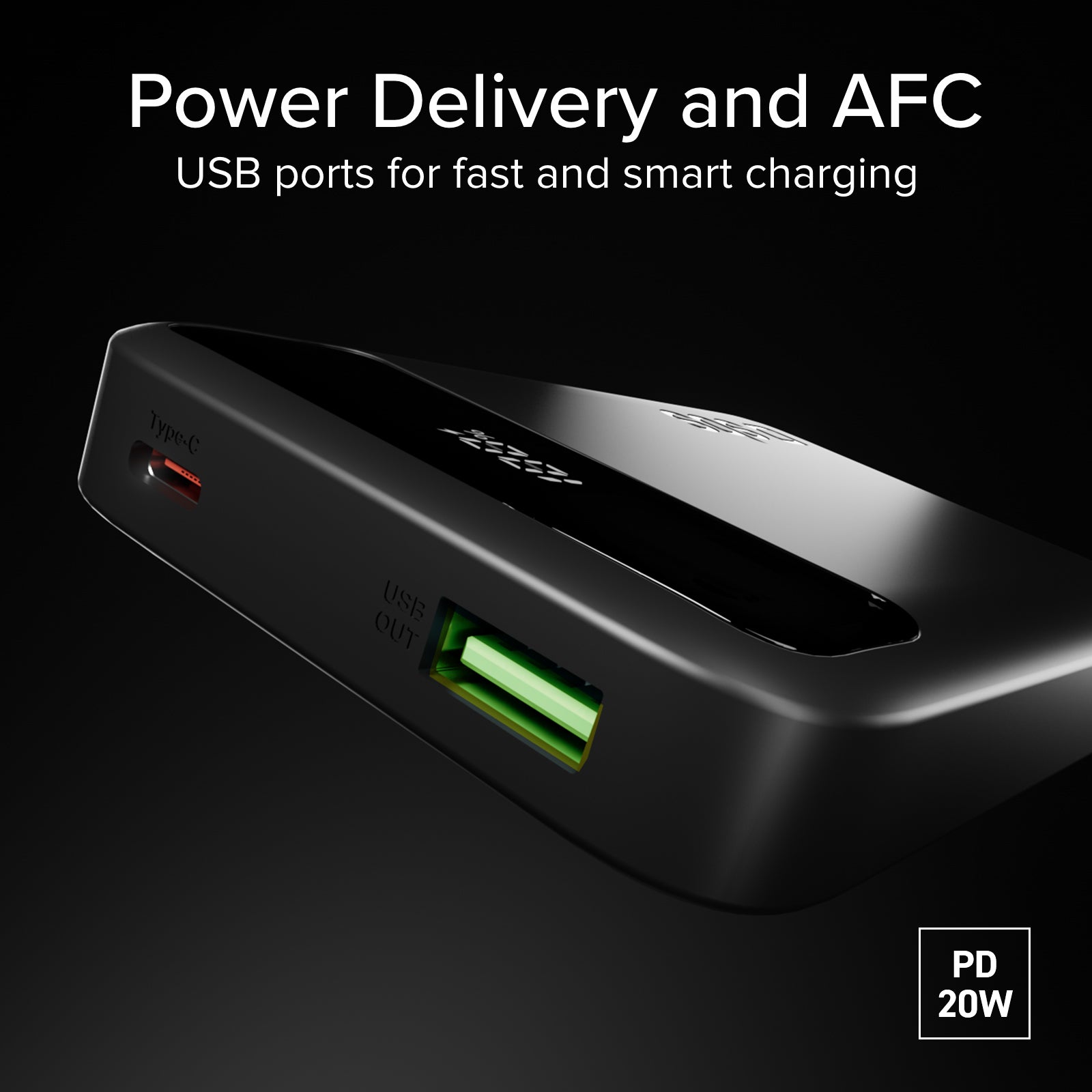 Batería externa compacta de 10000mah con carga rápida y pantalla LCD