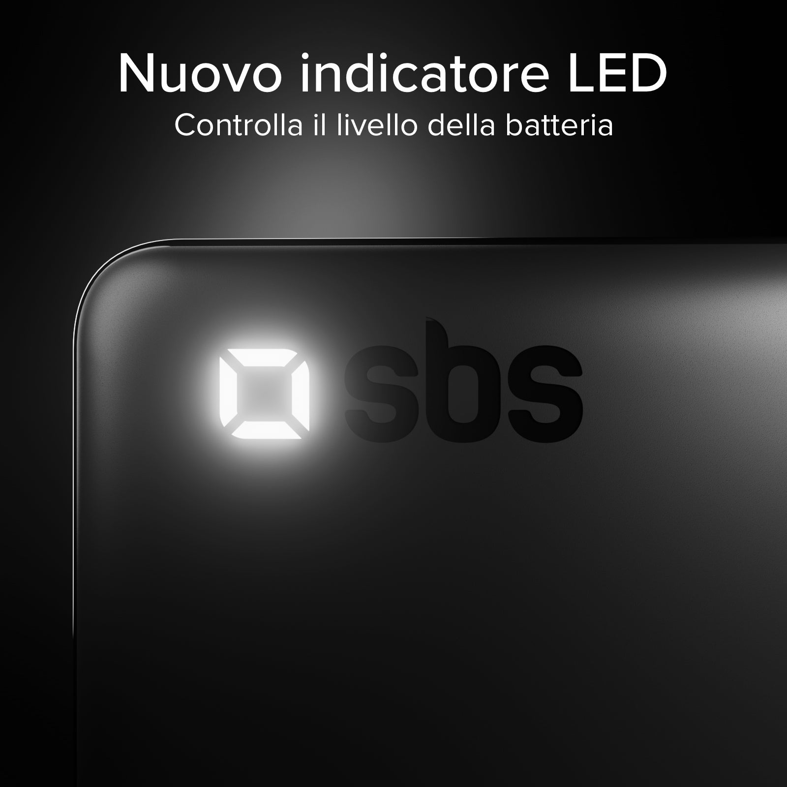 10000 mAh Power Bank with retractable USB-C cable and fast charging