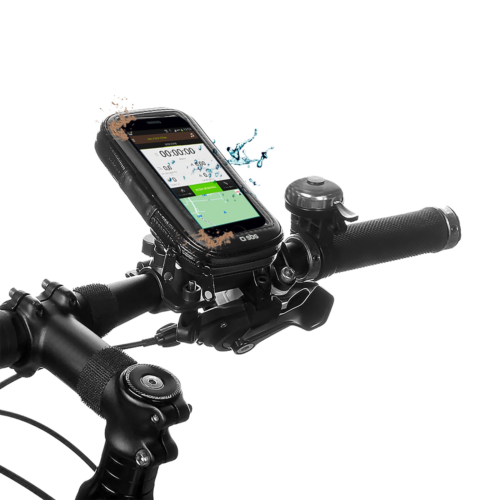Supporto da bici universale per smartphone fino a 5,5"