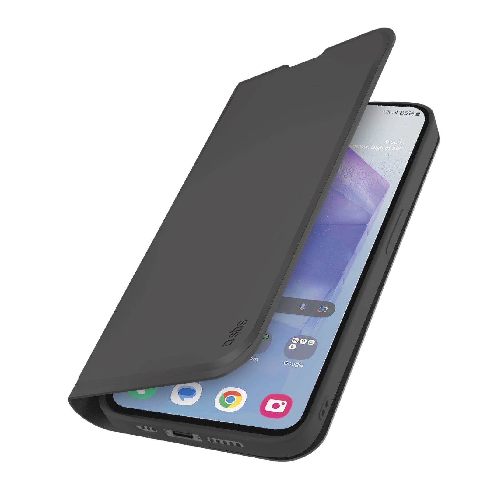 Custodia Wallet Smooth per Samsung Galaxy A55