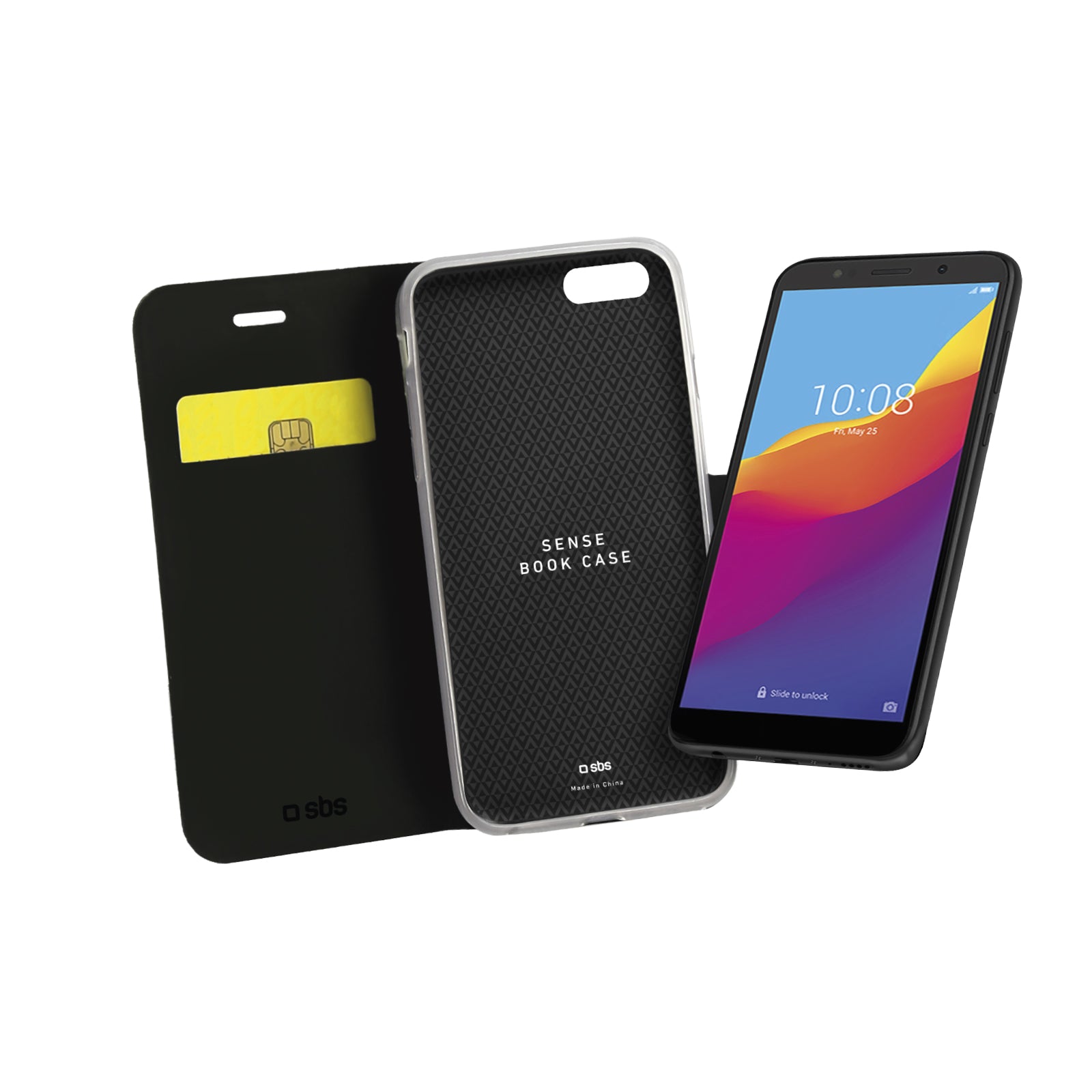 Custodia Book Sense per Honor 7S/Huawei Y5 2018