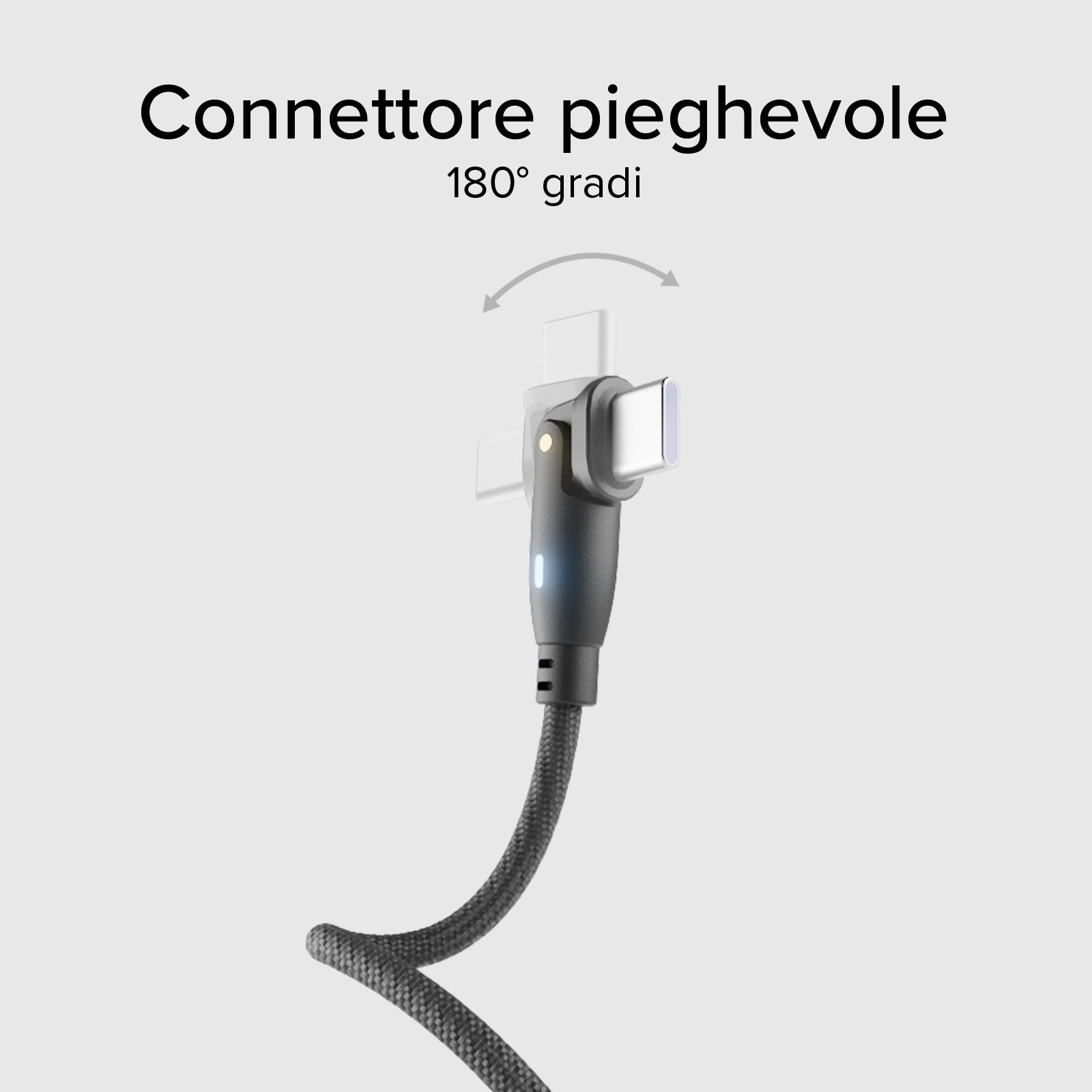 Flexi USB-C 2.0 giratorio de 60 W