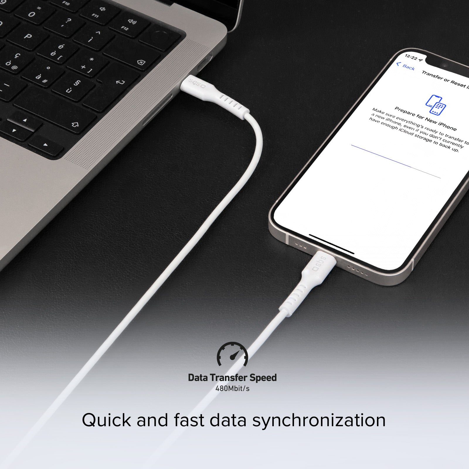 Cavo dati e ricarica USB-C - USB-C fino a 240 Watt di potenza