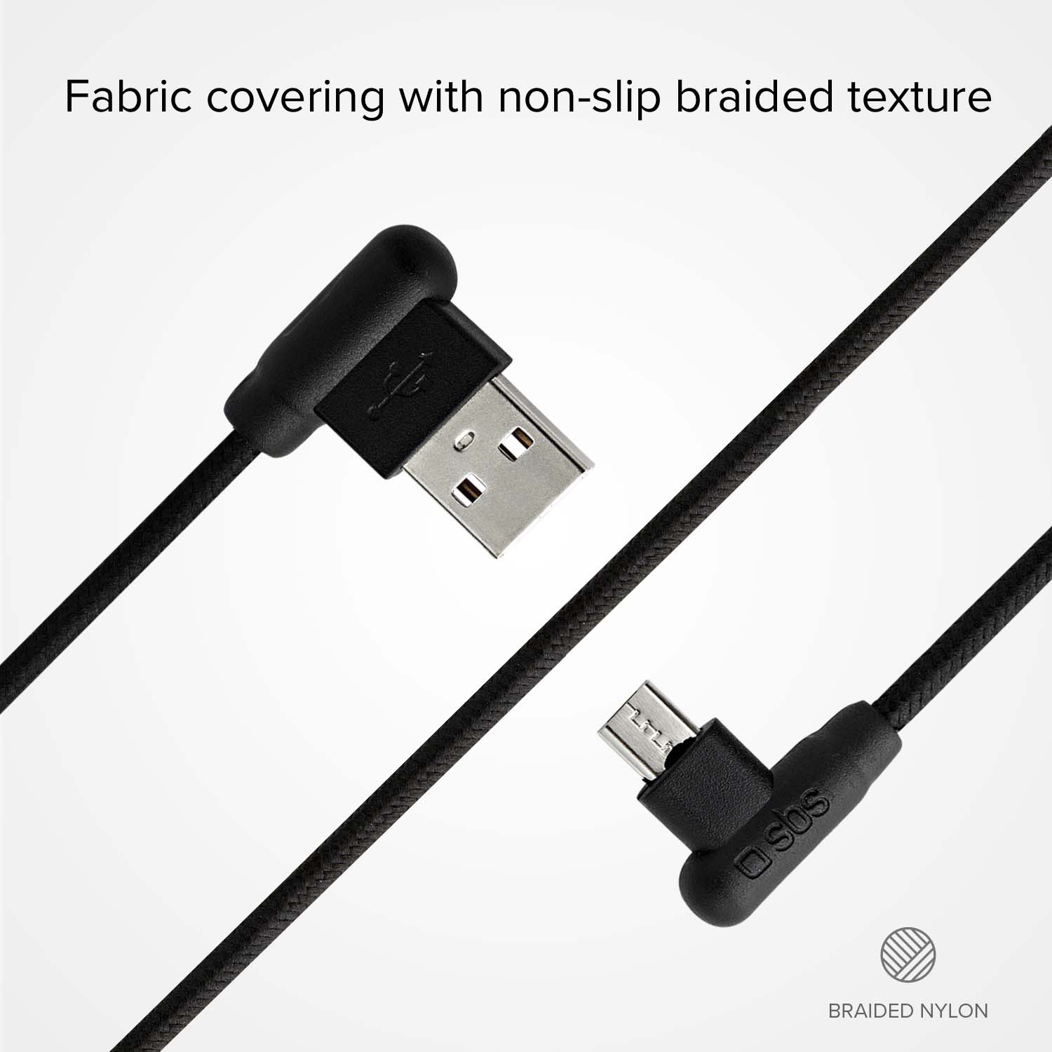 Cavo Micro USB con connettori a 90°