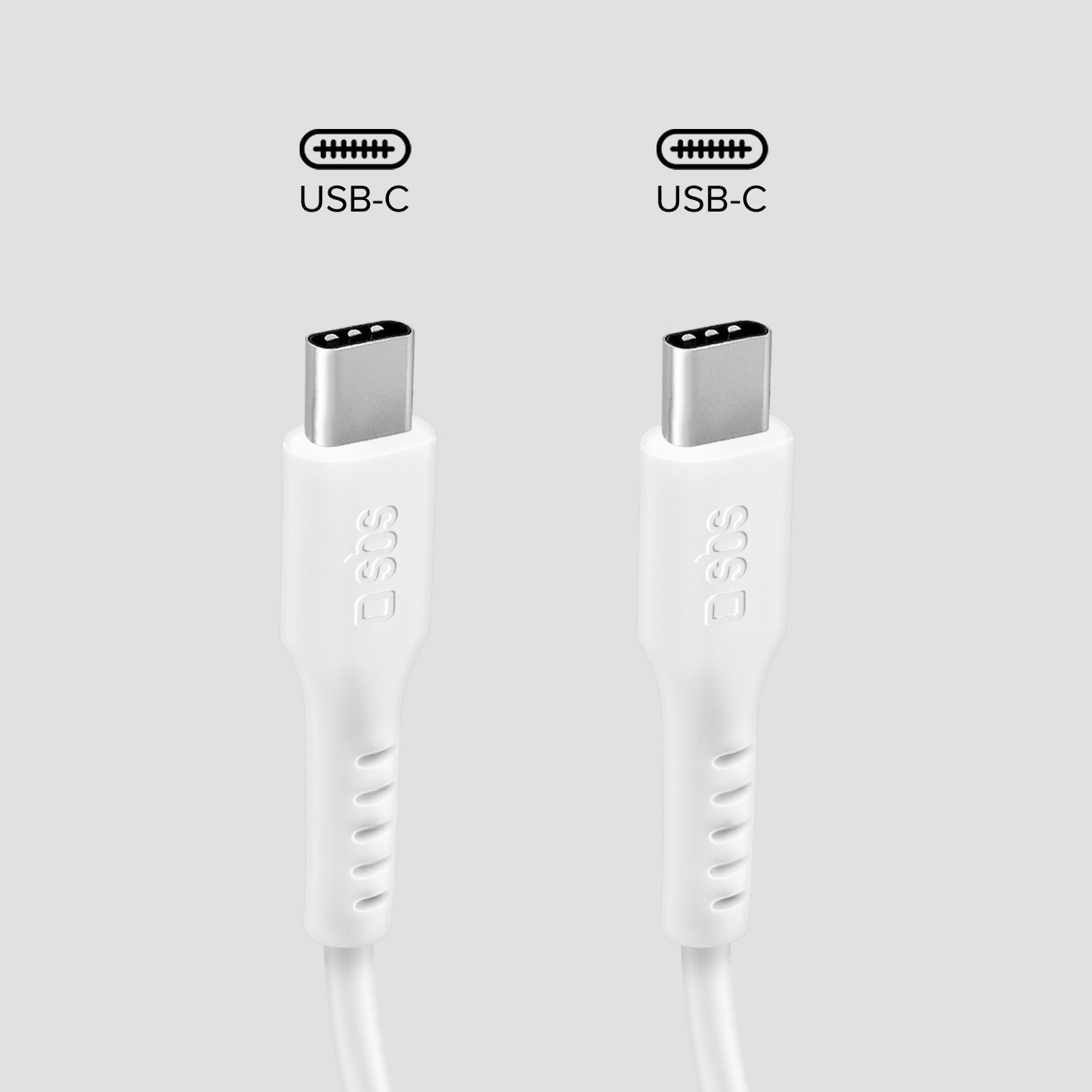 Cable para datos y carga USB-C - USB-C de 1 metro