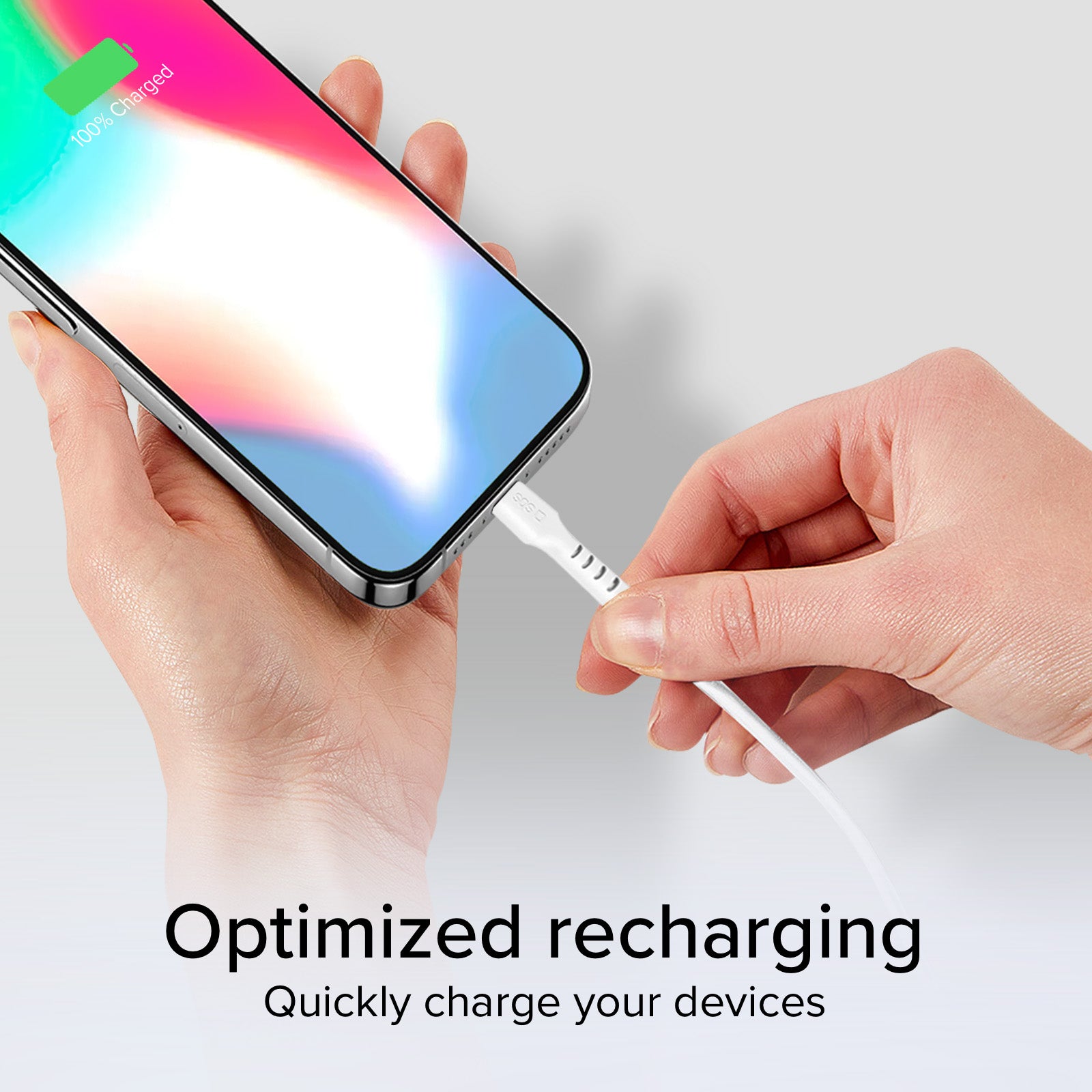 Cable para datos y carga USB-C - USB-C de 1 metro