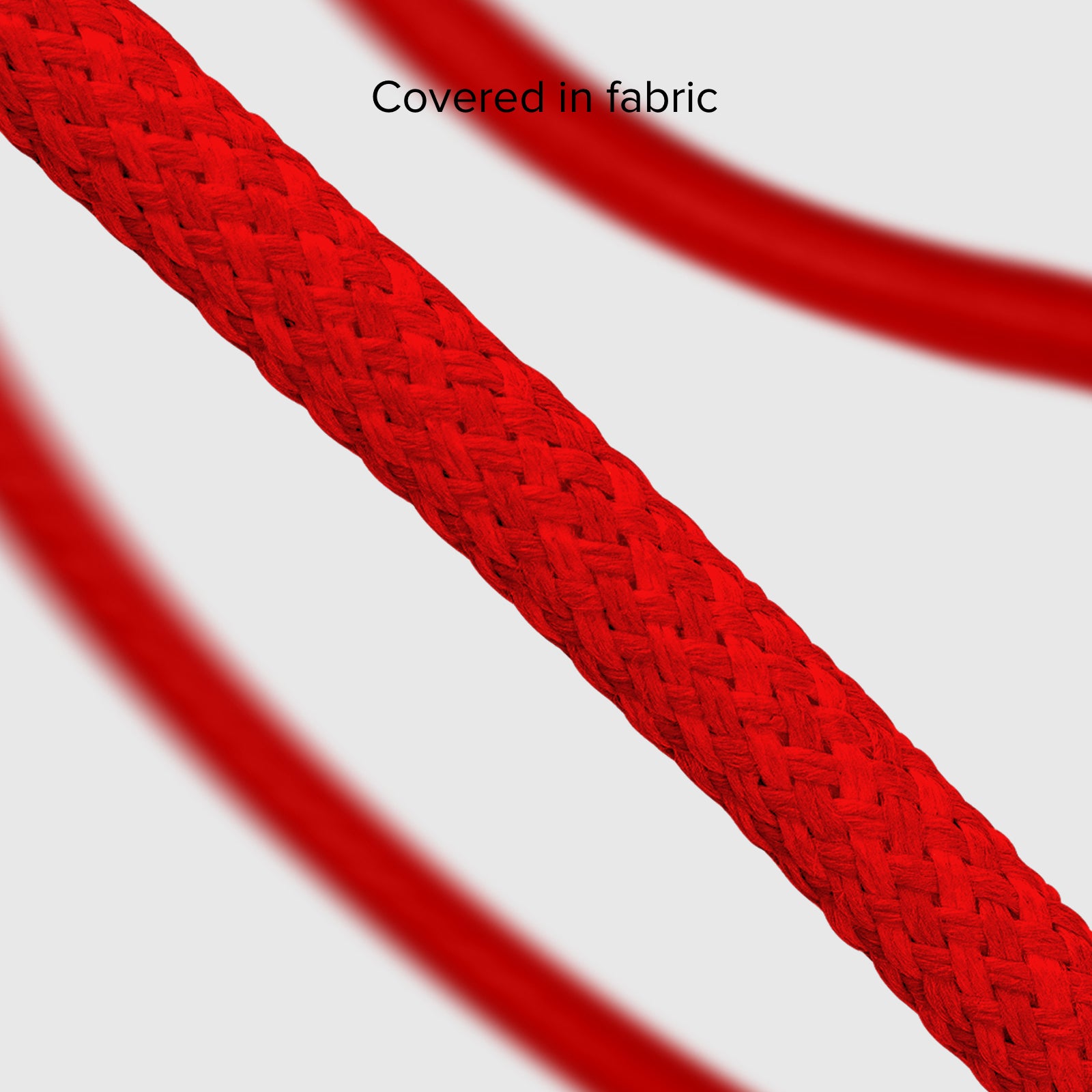 Câble textile USB-C - USB-C avec serre-câble, 1,5 mètre