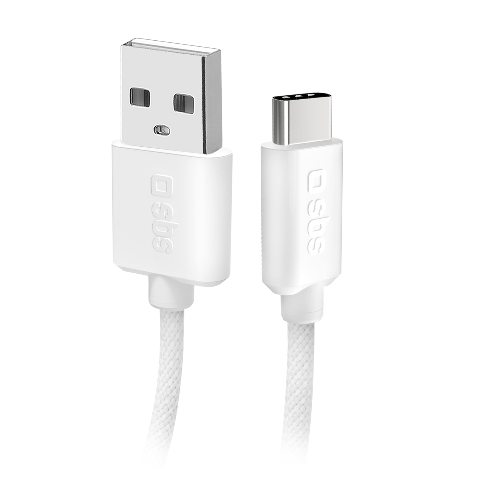 Cavo USB-A - USB-C in tessuto con fermacavo, 1.5 metri