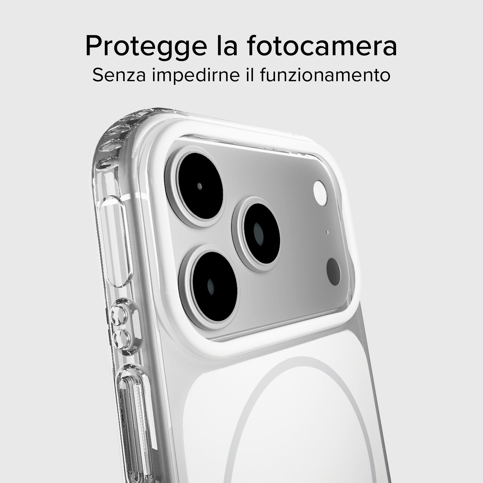 MagSafe-kompatible Magnethülle mit stoßfesten Ecken für das iPhone 17 Pro