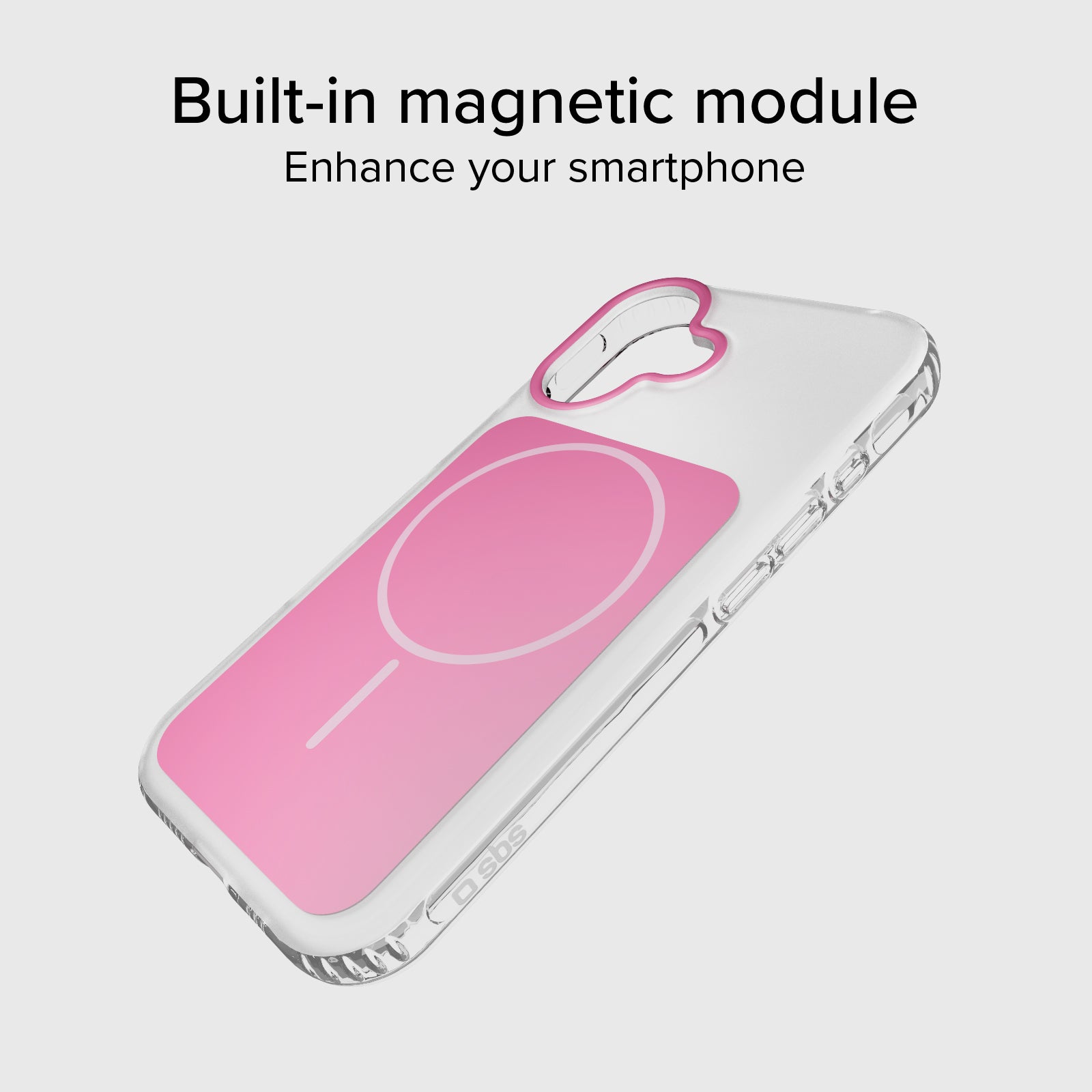 Cover magnetica compatibile con MagSafe con angoli antiurto per iPhone 17