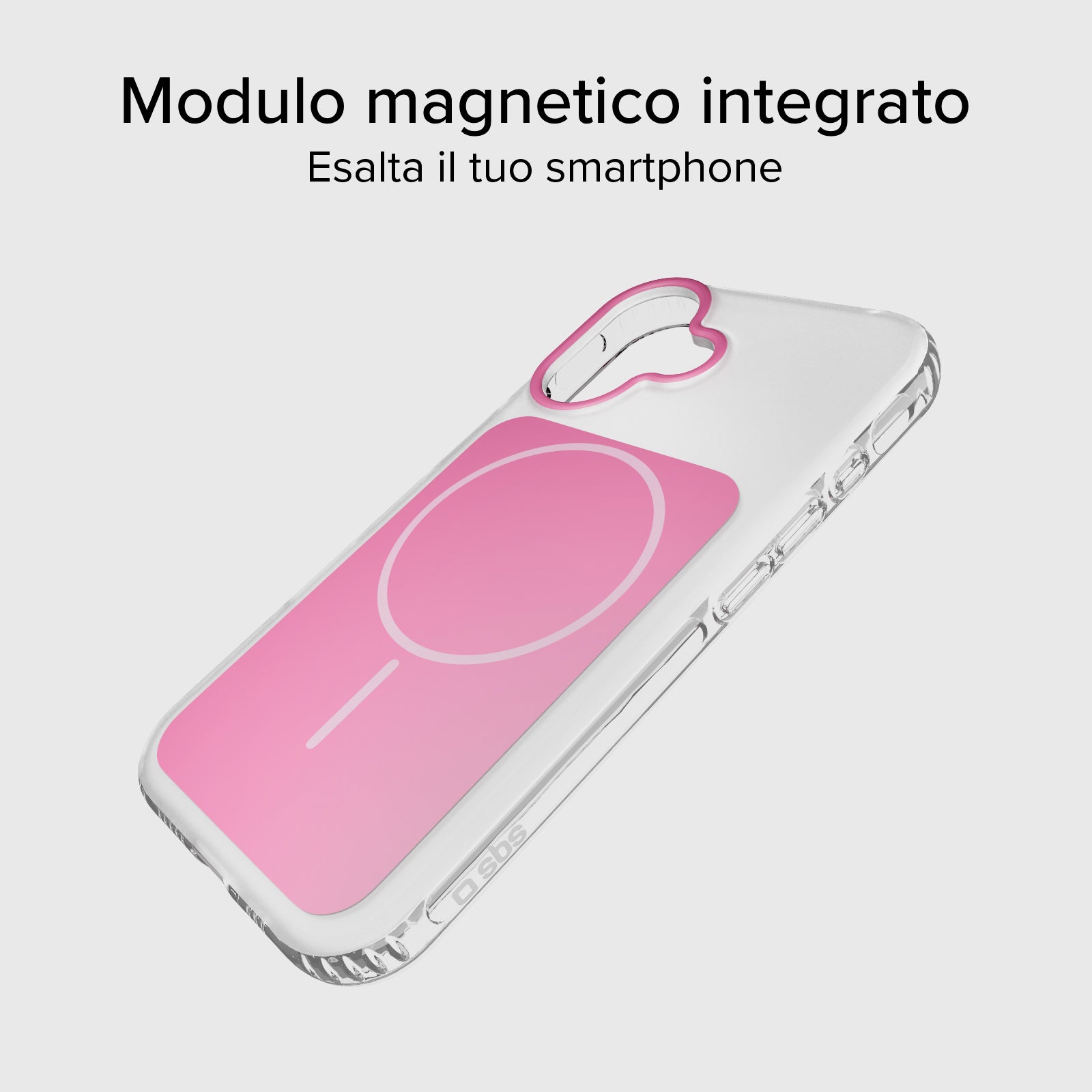 Cover magnetica compatibile con MagSafe con angoli antiurto per iPhone 17