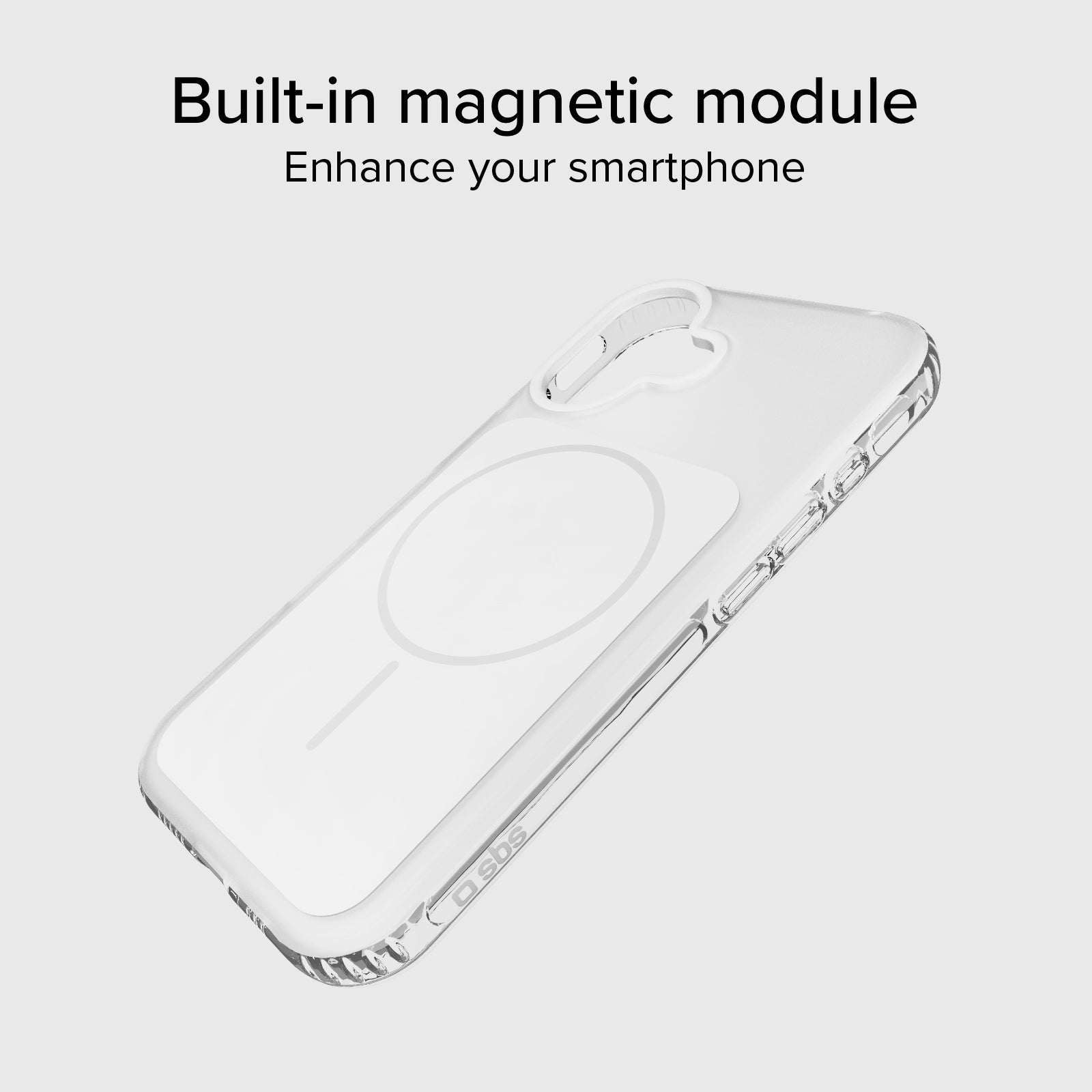 Cover magnetica compatibile con MagSafe con angoli antiurto per iPhone 17