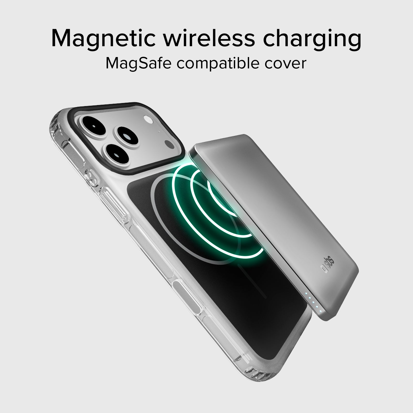 MagSafe-kompatible Magnethülle mit stoßfesten Ecken für das iPhone 17 Pro Max