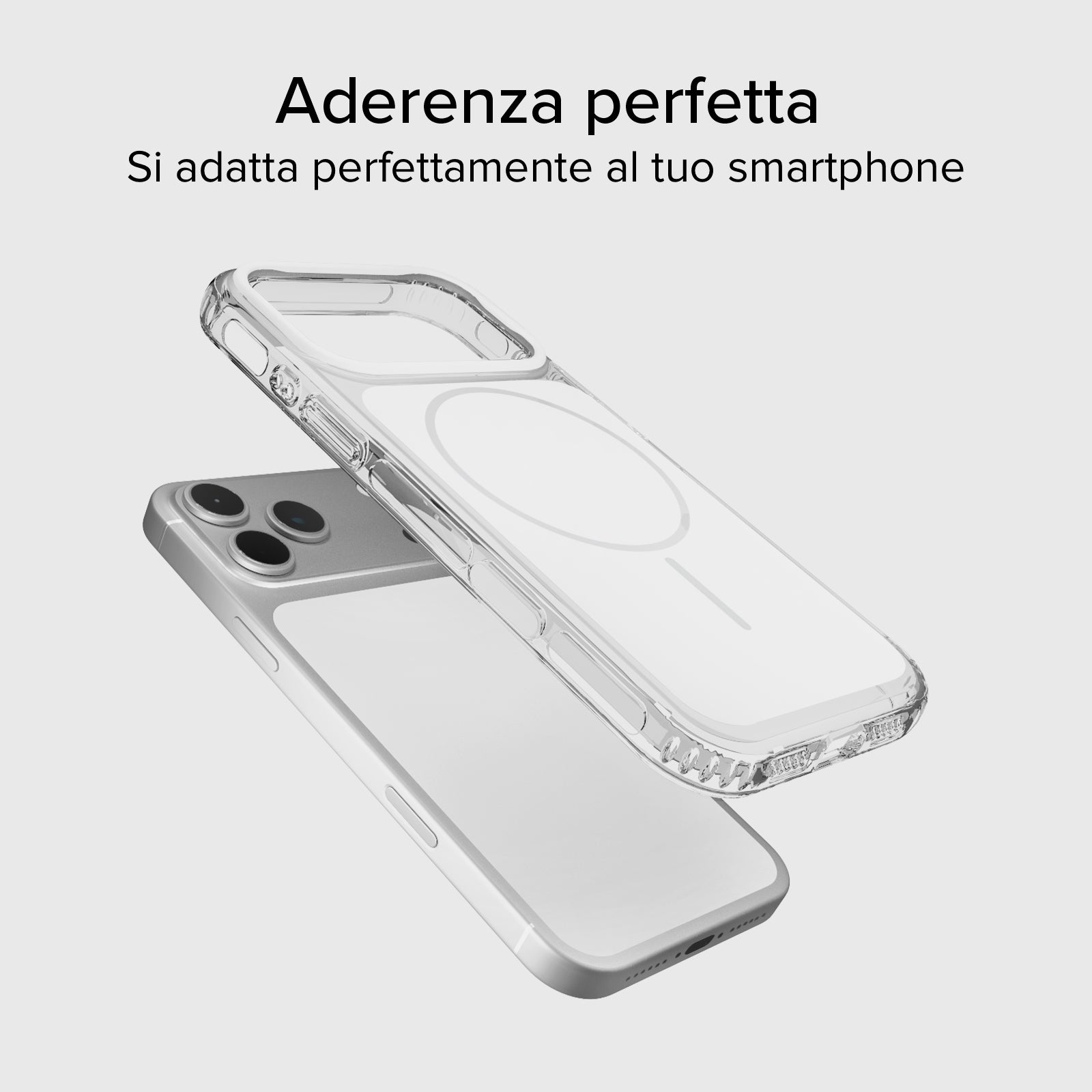 MagSafe-kompatible Magnethülle mit stoßfesten Ecken für das iPhone 17 Pro Max