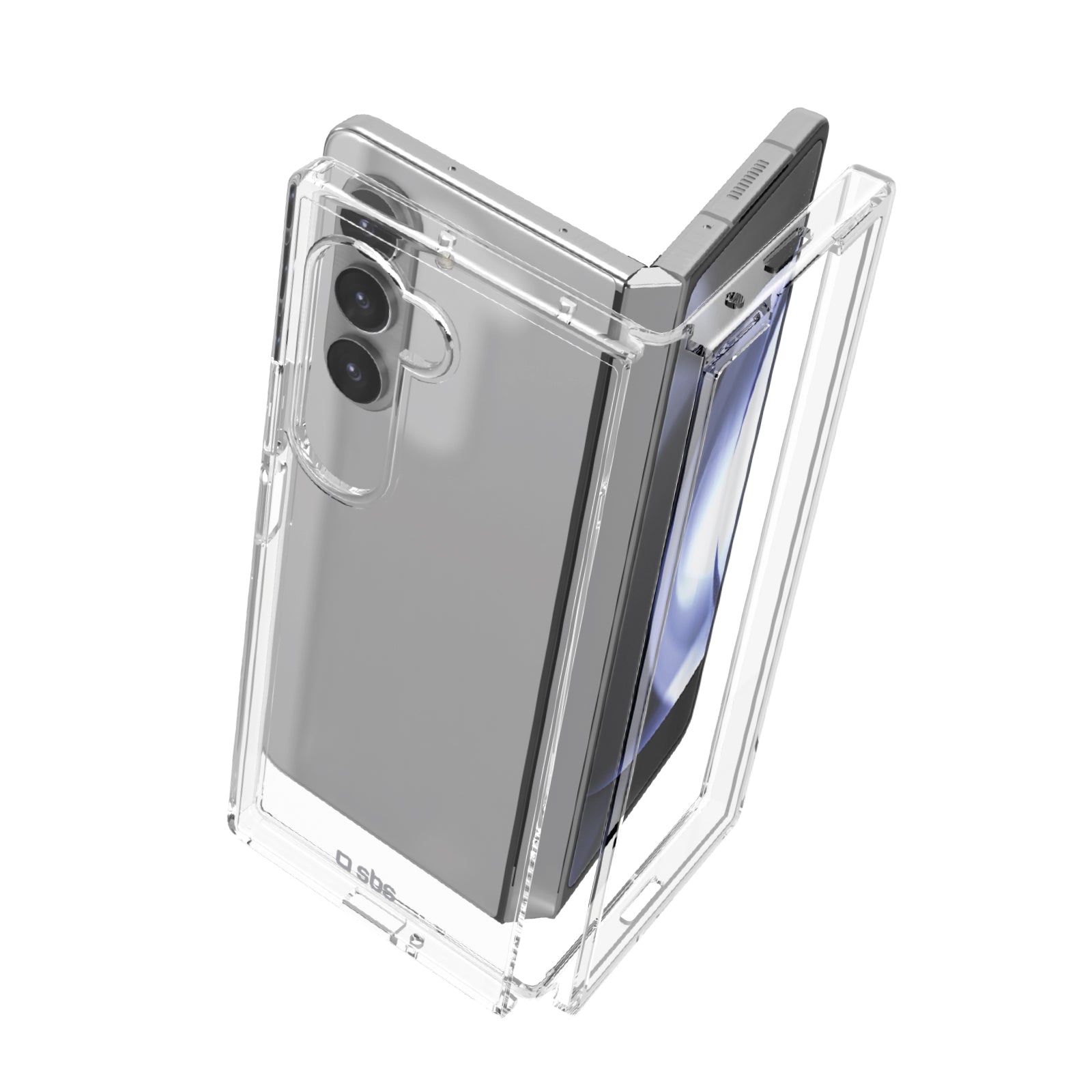 Hybrid Case per Samsung Z Fold 6, custodia compatibile con ricarica wireless