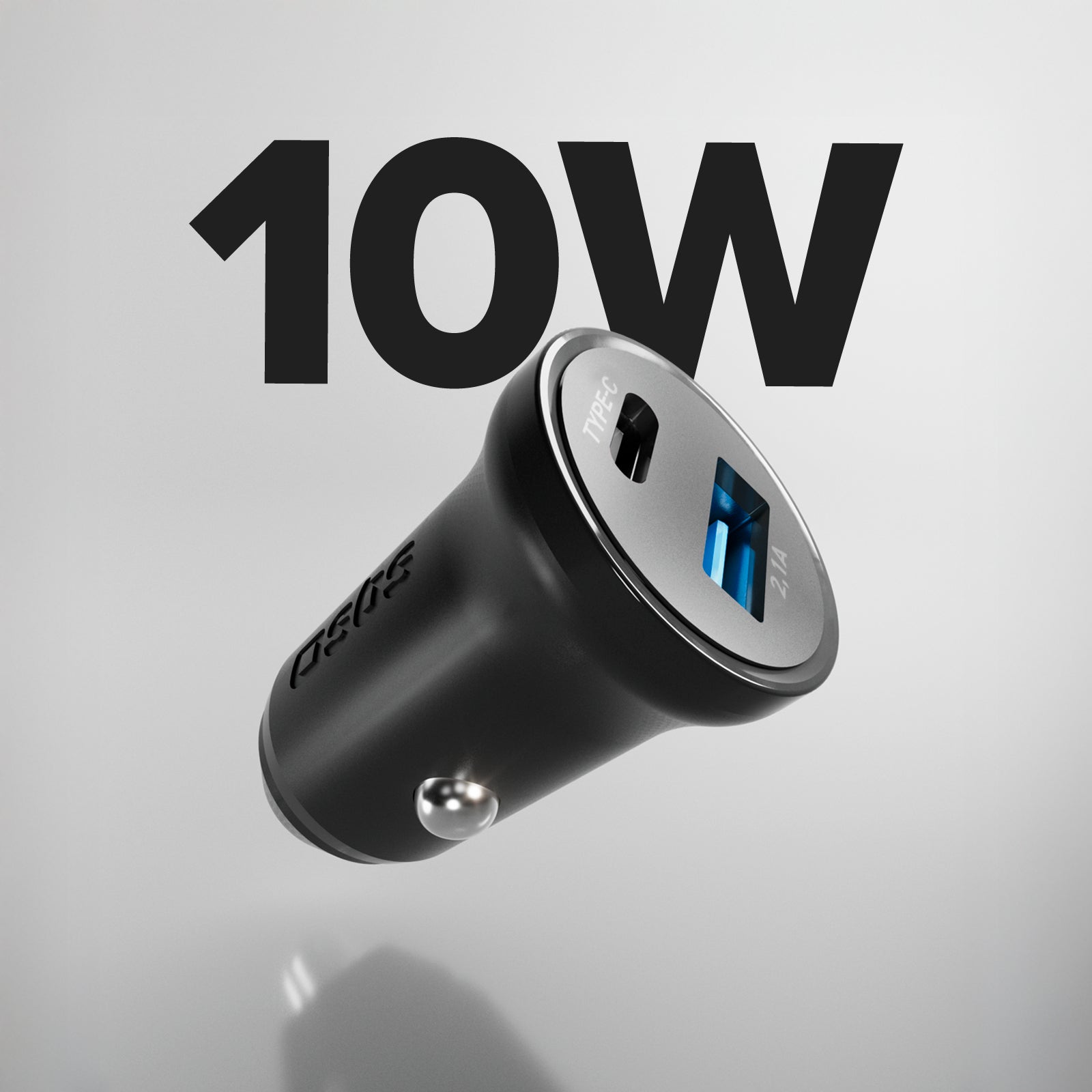Typ C - USB KFZ-Ladegerät von 2.1A